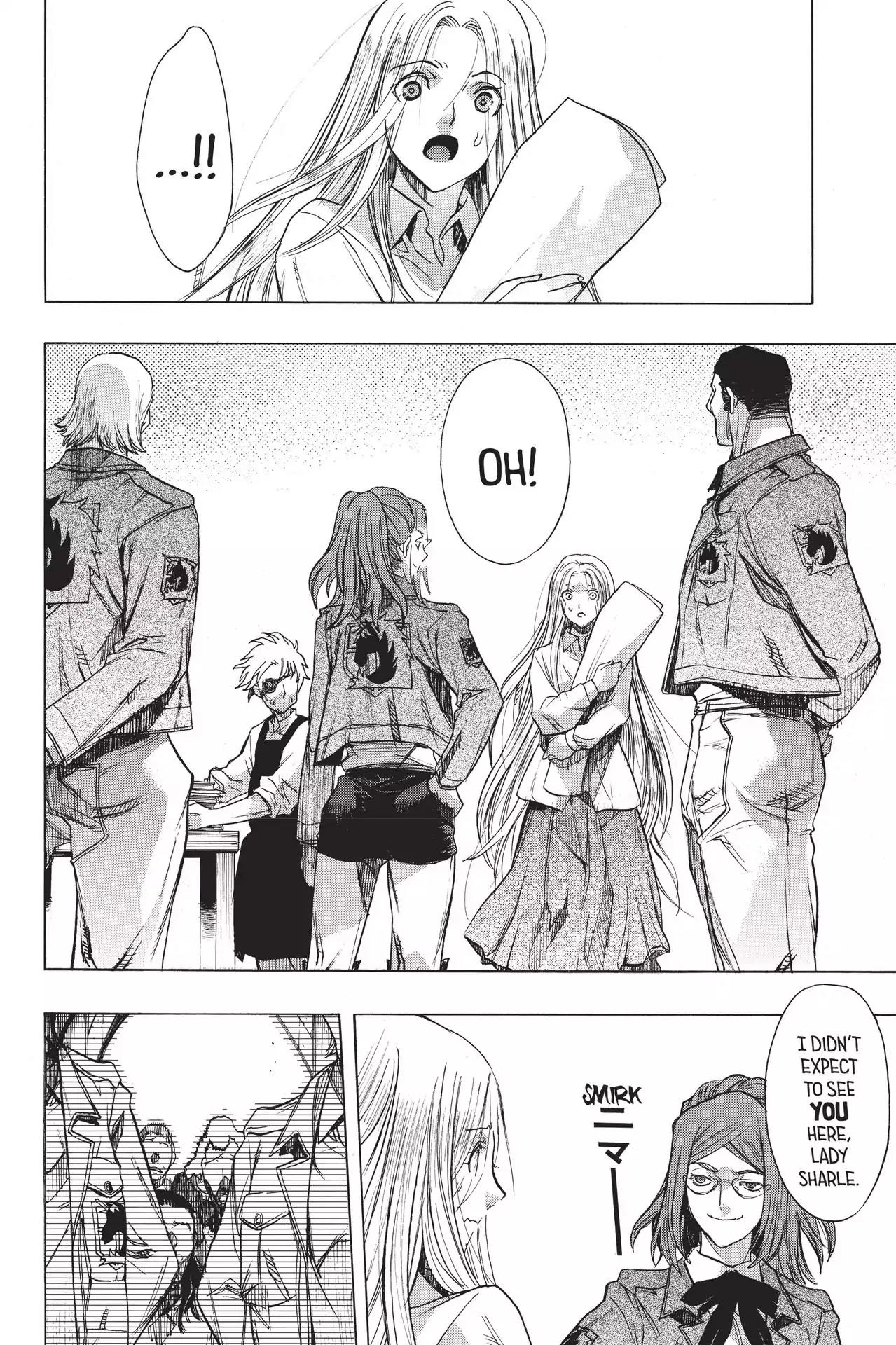 Shingeki no Kyojin - Before the Fall Chapter 46 page 13 - Chapter 46: Corps Crossroads