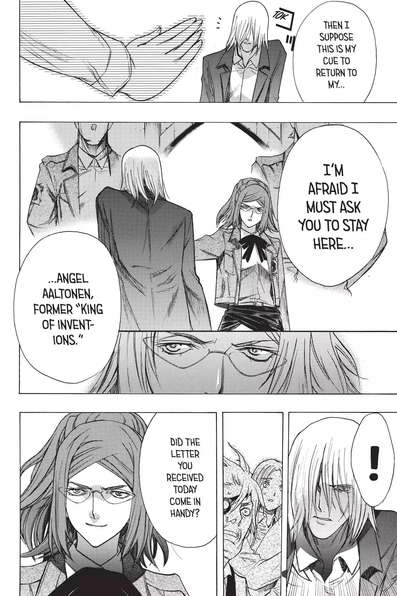Shingeki no Kyojin - Before the Fall Chapter 46 page 15 - Chapter 46: Corps Crossroads