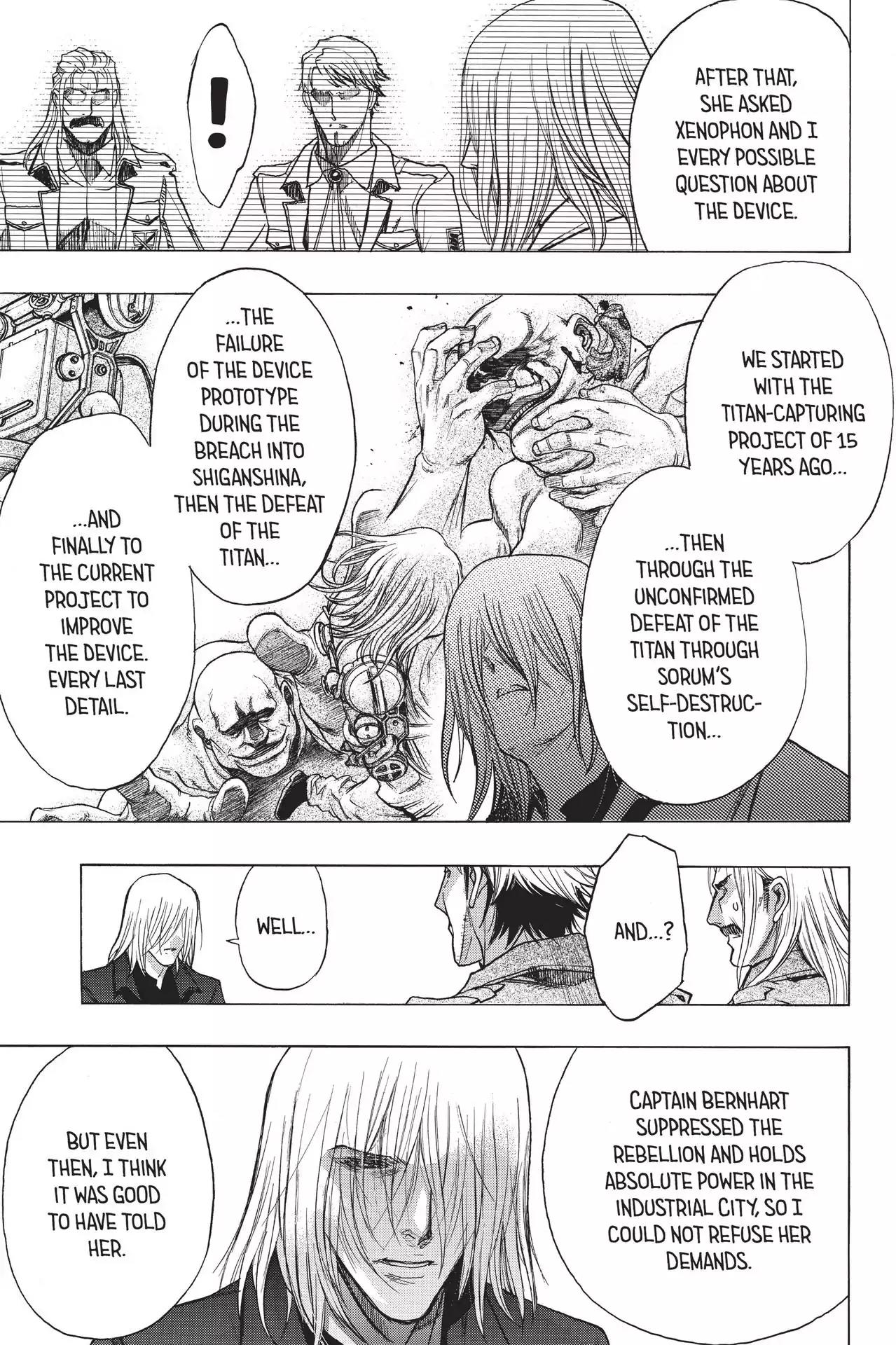 Shingeki no Kyojin - Before the Fall Chapter 46 page 24 - Chapter 46: Corps Crossroads