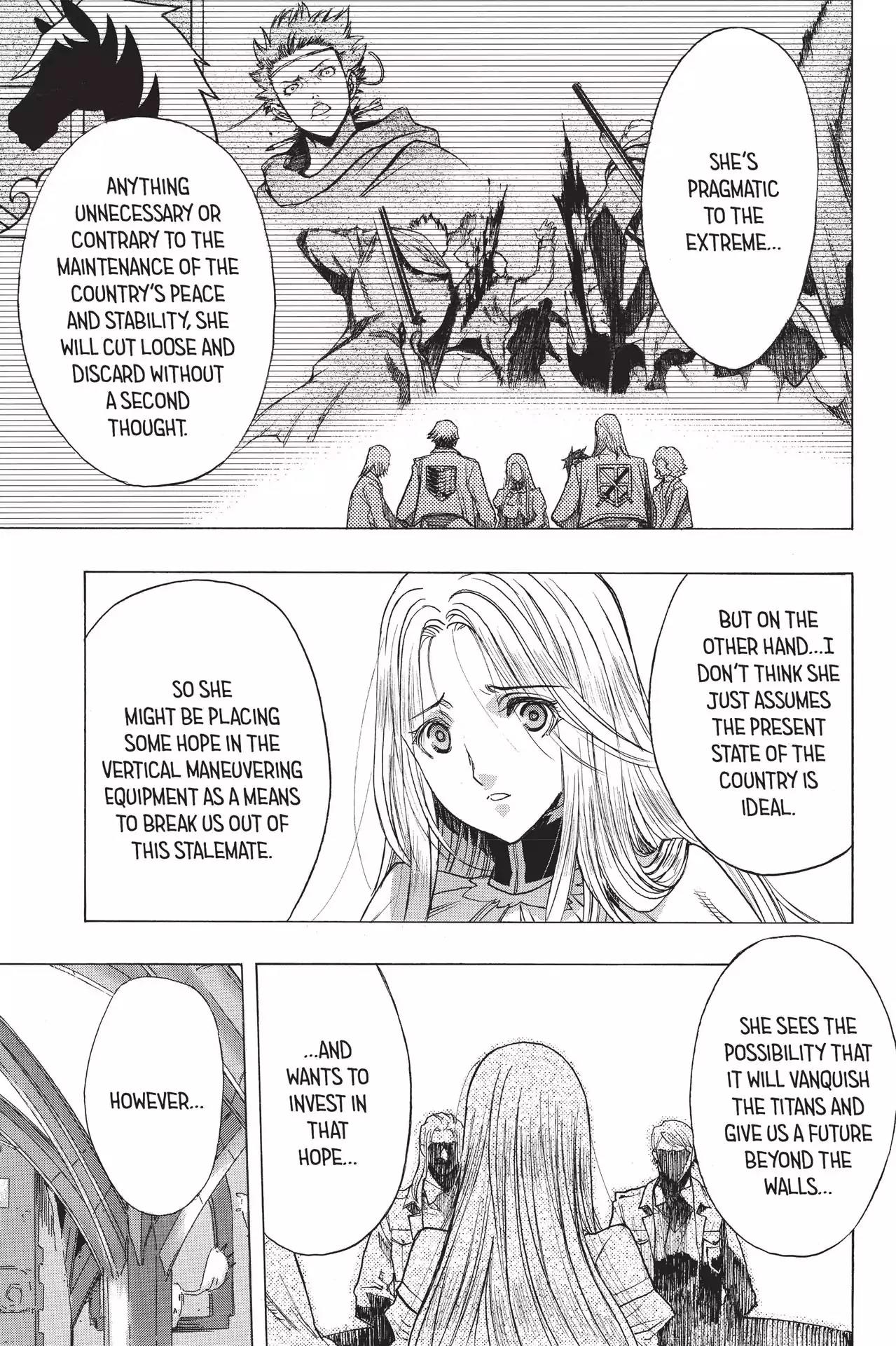 Shingeki no Kyojin - Before the Fall Chapter 46 page 26 - Chapter 46: Corps Crossroads