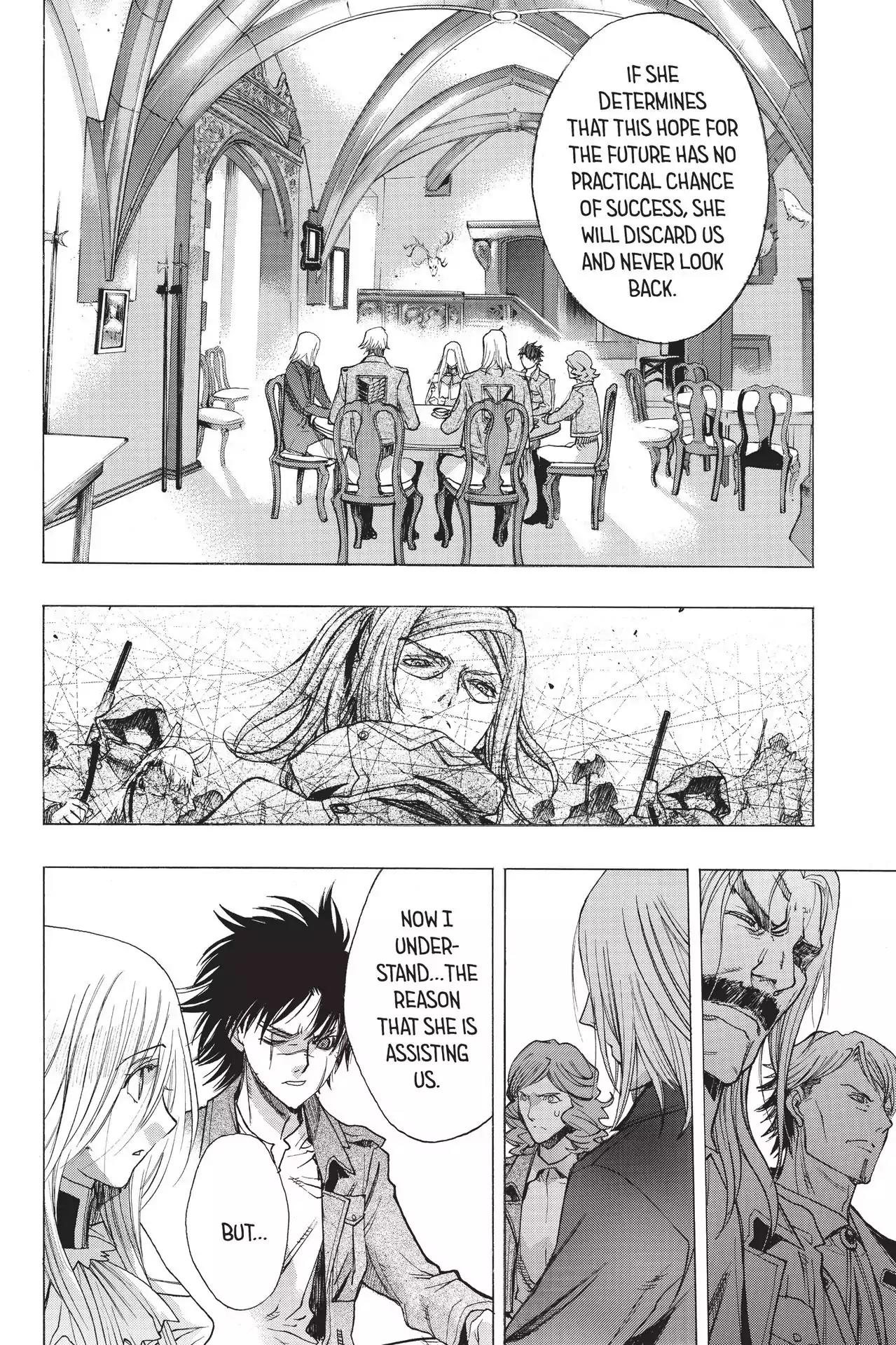 Shingeki no Kyojin - Before the Fall Chapter 46 page 27 - Chapter 46: Corps Crossroads