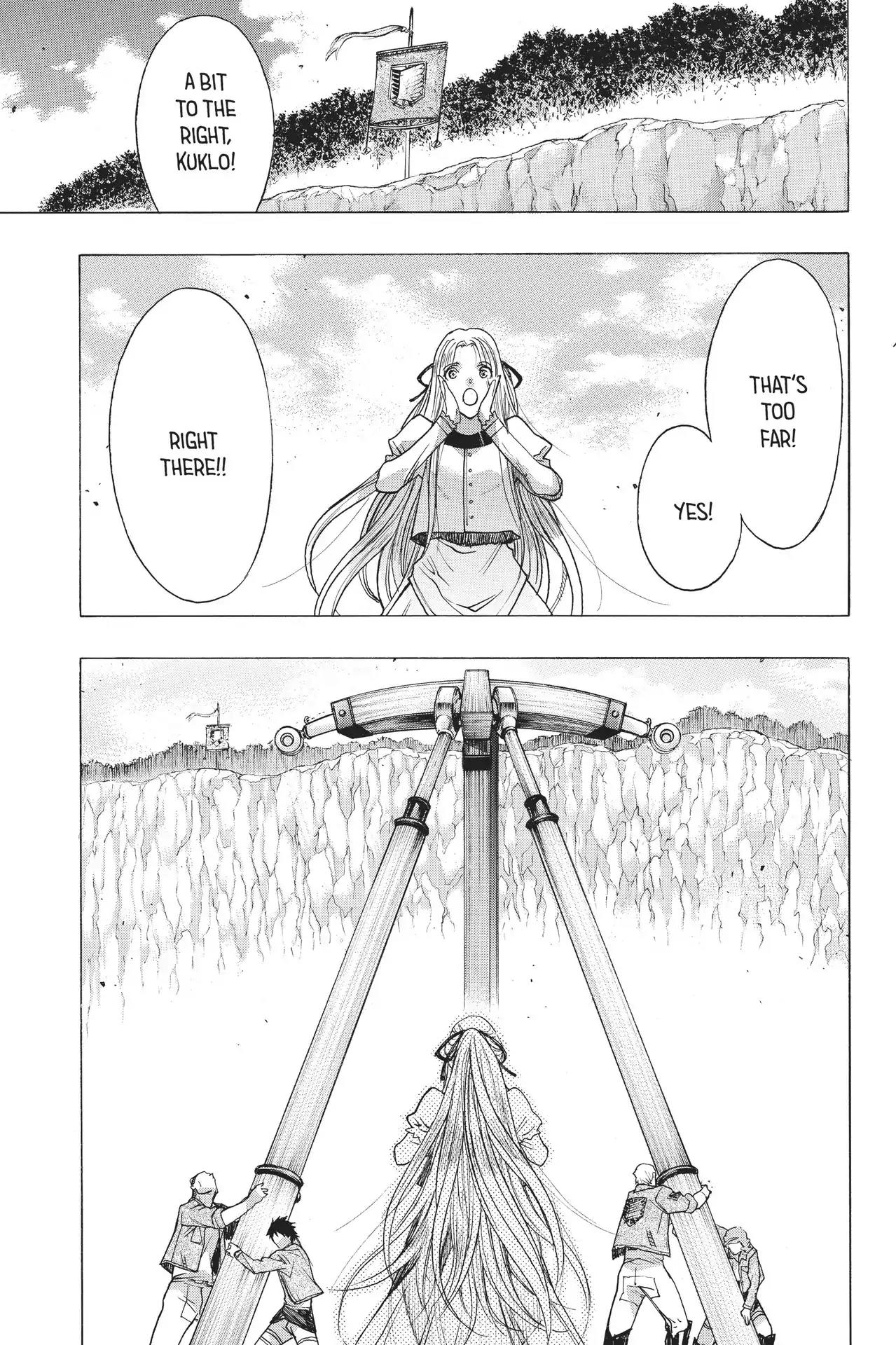 Shingeki no Kyojin - Before the Fall Chapter 46 page 42 - Chapter 46: Corps Crossroads