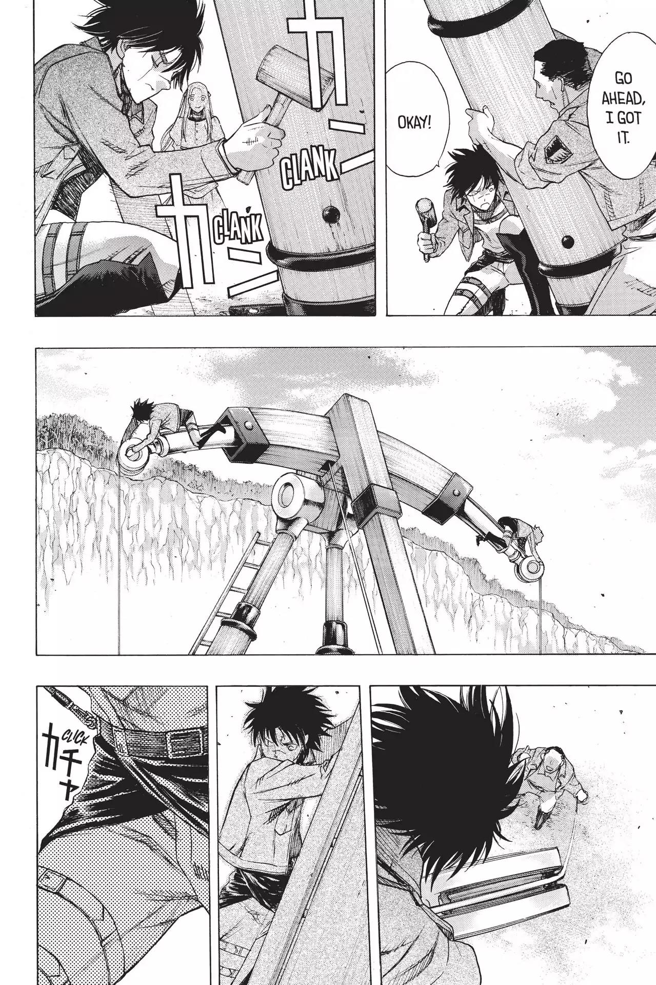 Shingeki no Kyojin - Before the Fall Chapter 46 page 43 - Chapter 46: Corps Crossroads