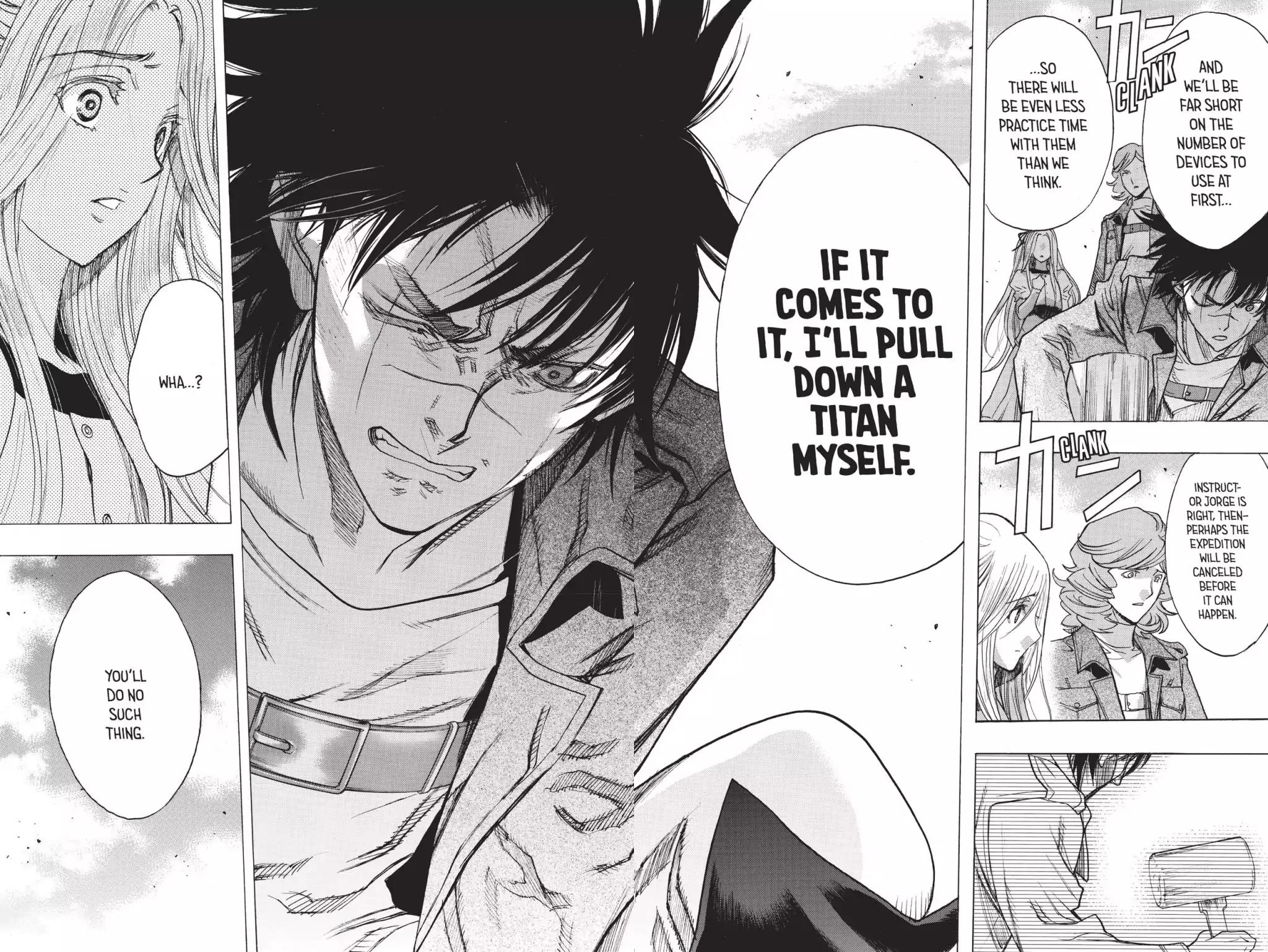 Shingeki no Kyojin - Before the Fall Chapter 46 page 47 - Chapter 46: Corps Crossroads