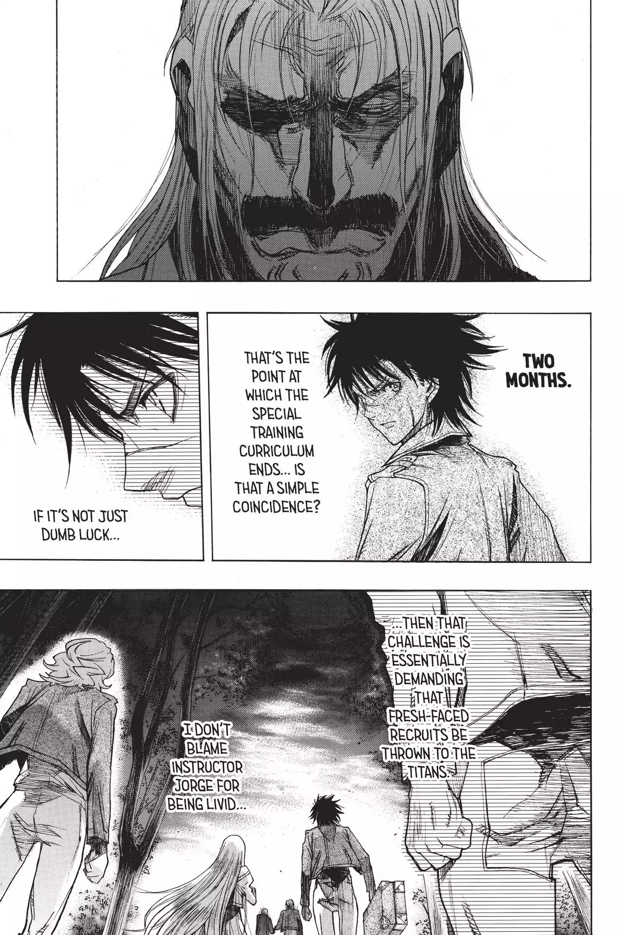 Shingeki no Kyojin - Before the Fall Chapter 46 page 6 - Chapter 46: Corps Crossroads