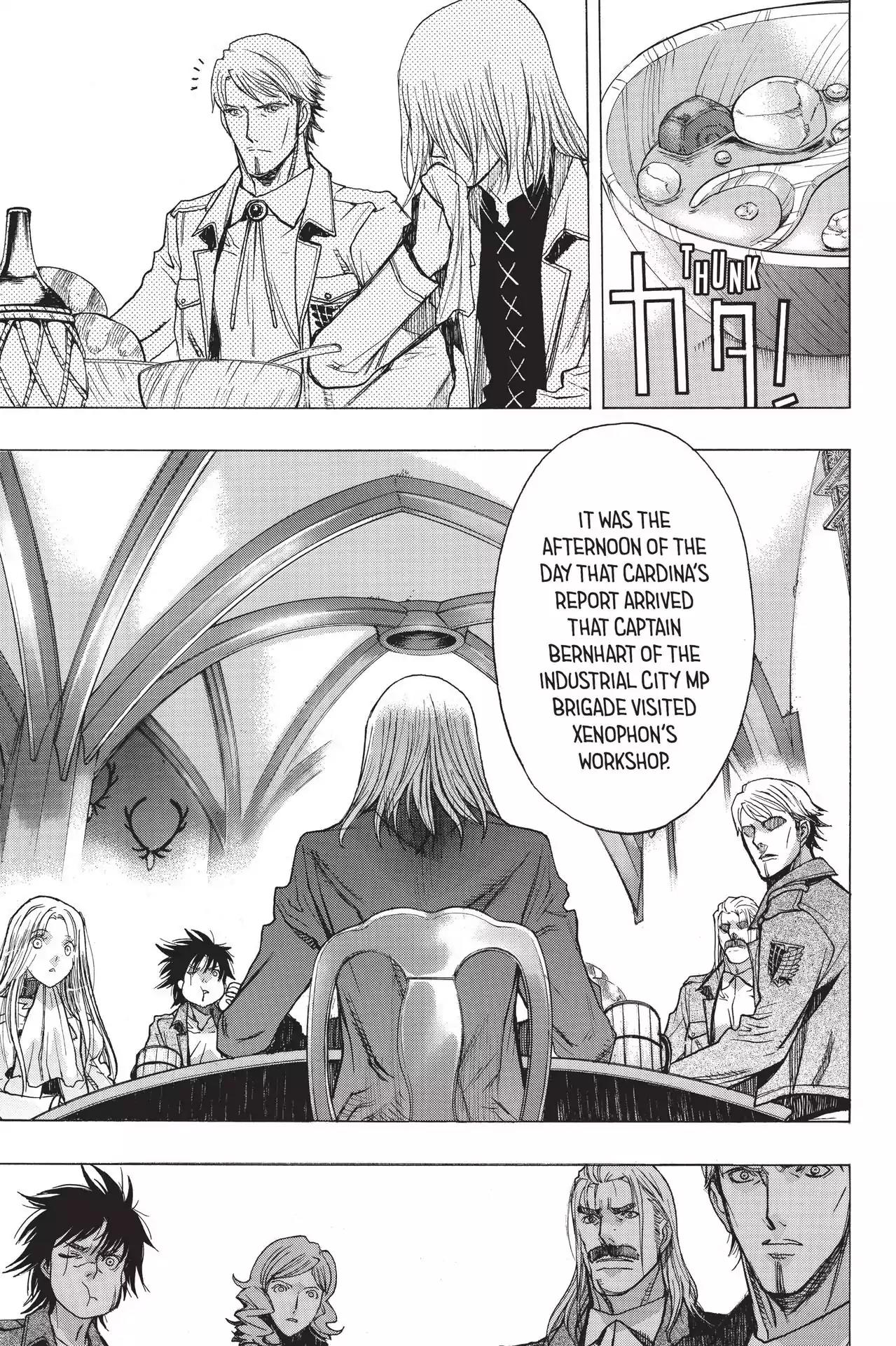 Shingeki no Kyojin - Before the Fall Chapter 46 page 8 - Chapter 46: Corps Crossroads