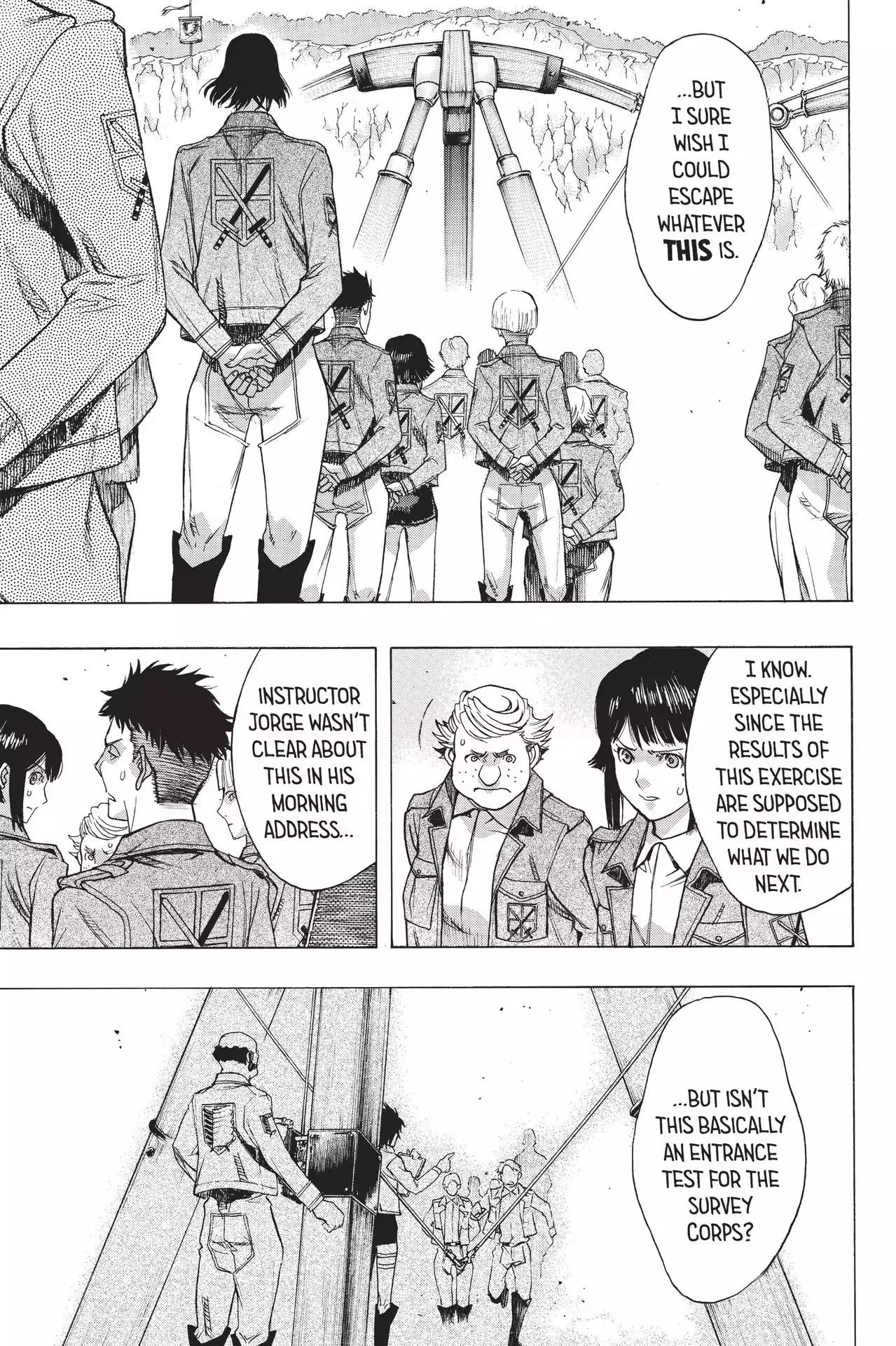 Shingeki no Kyojin - Before the Fall Chapter 47 page 15 - Chapter 47: Harbinger of Upheaval