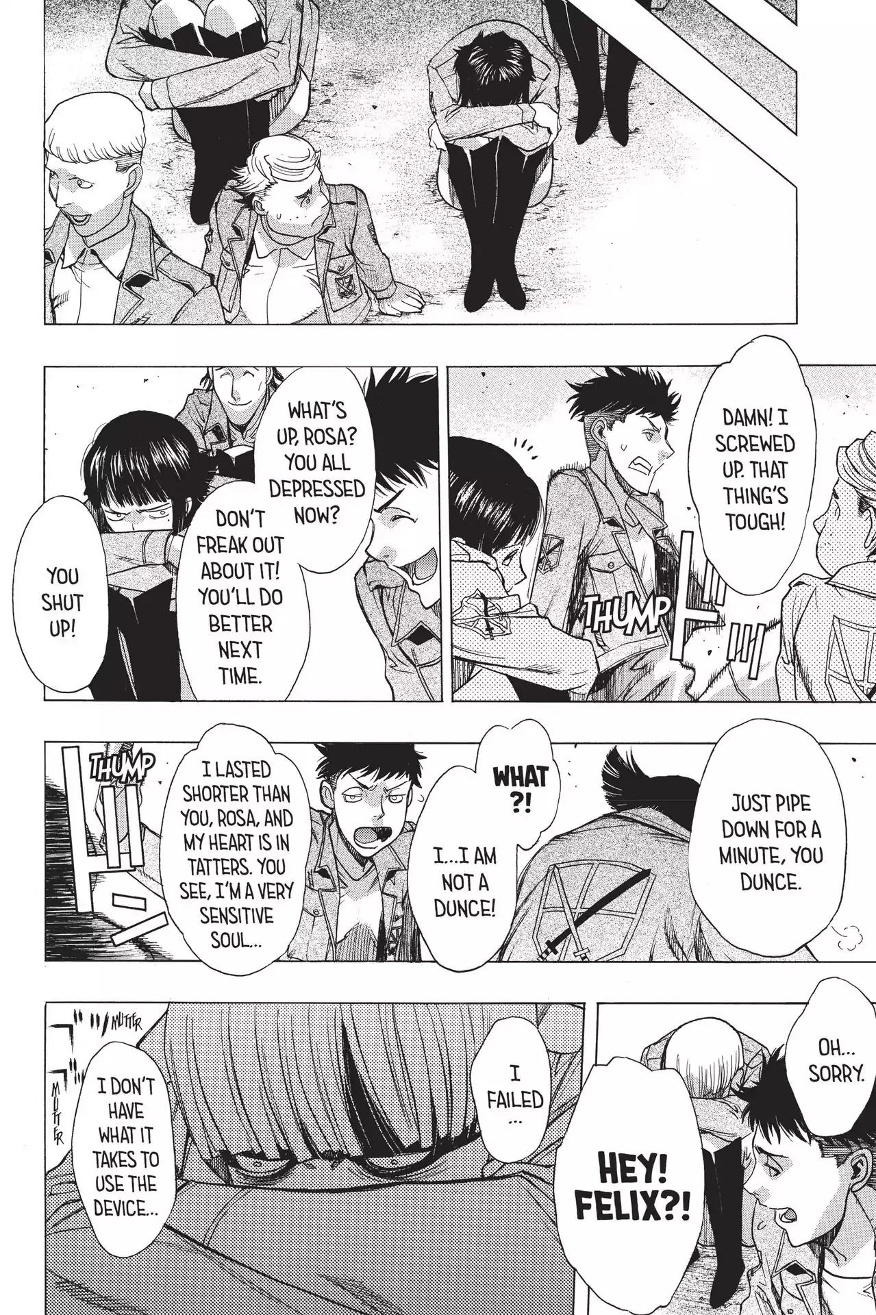 Shingeki no Kyojin - Before the Fall Chapter 47 page 26 - Chapter 47: Harbinger of Upheaval