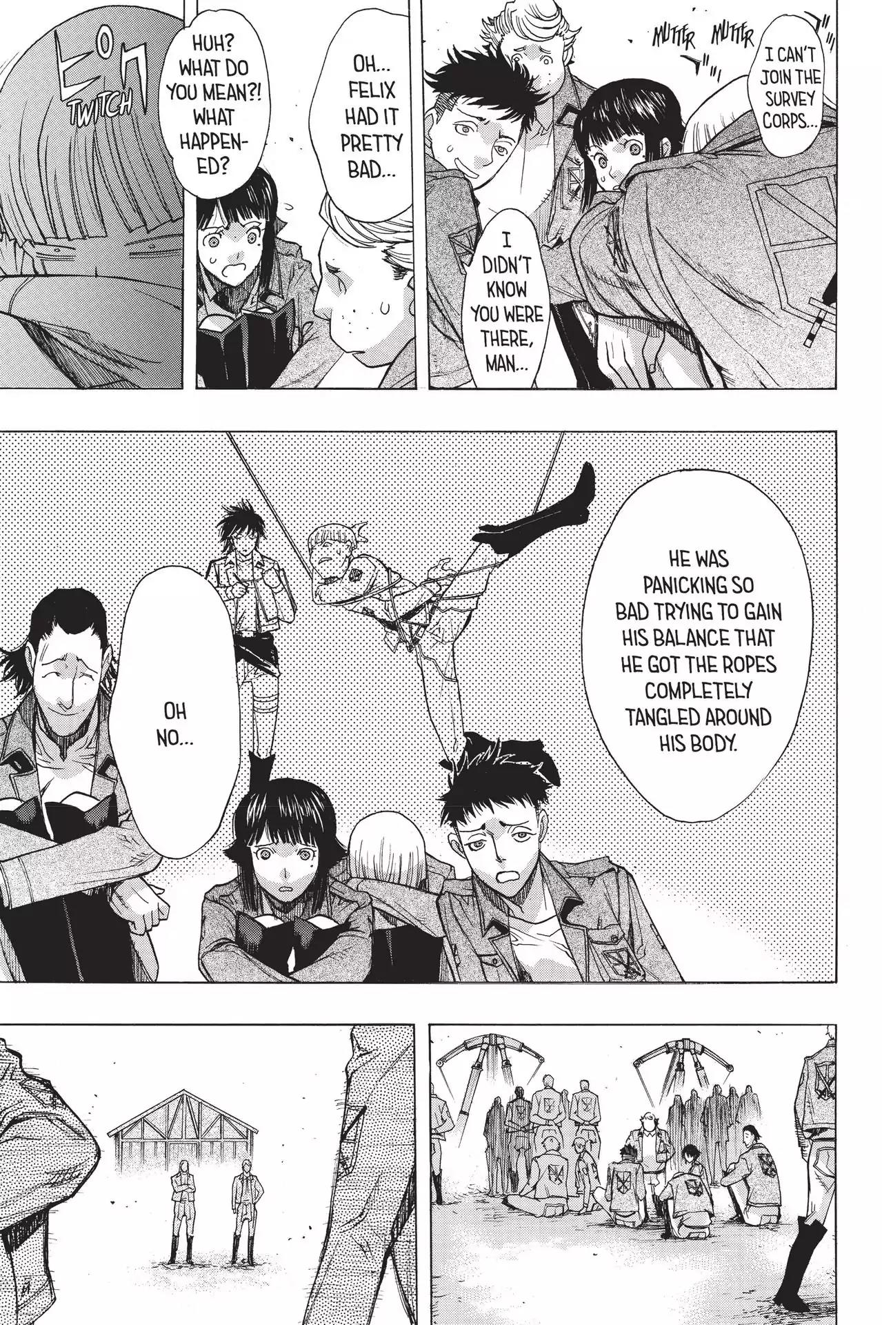 Shingeki no Kyojin - Before the Fall Chapter 47 page 27 - Chapter 47: Harbinger of Upheaval