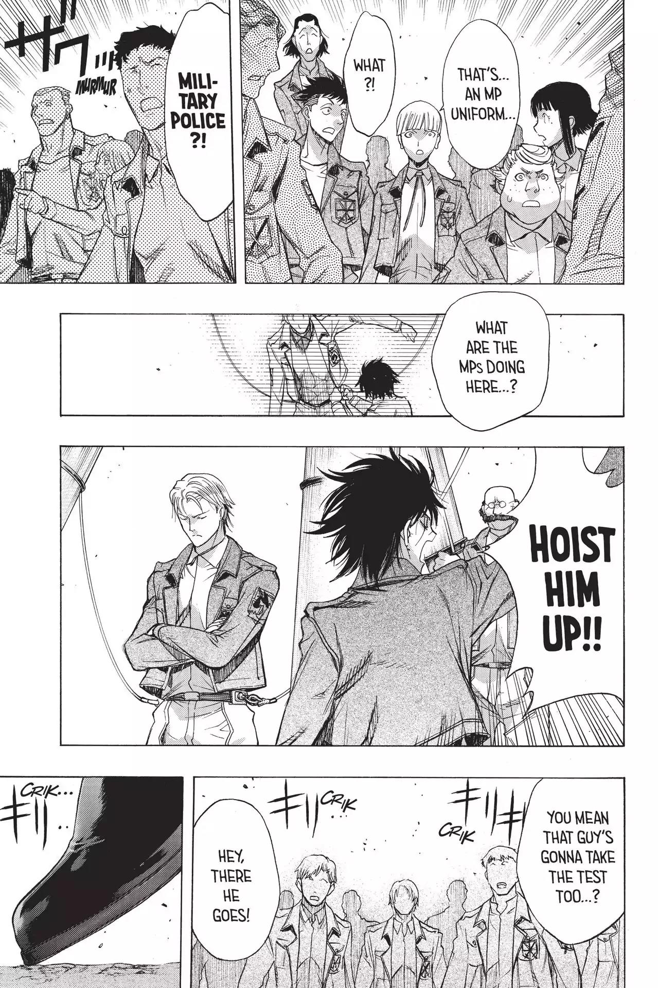 Shingeki no Kyojin - Before the Fall Chapter 47 page 31 - Chapter 47: Harbinger of Upheaval