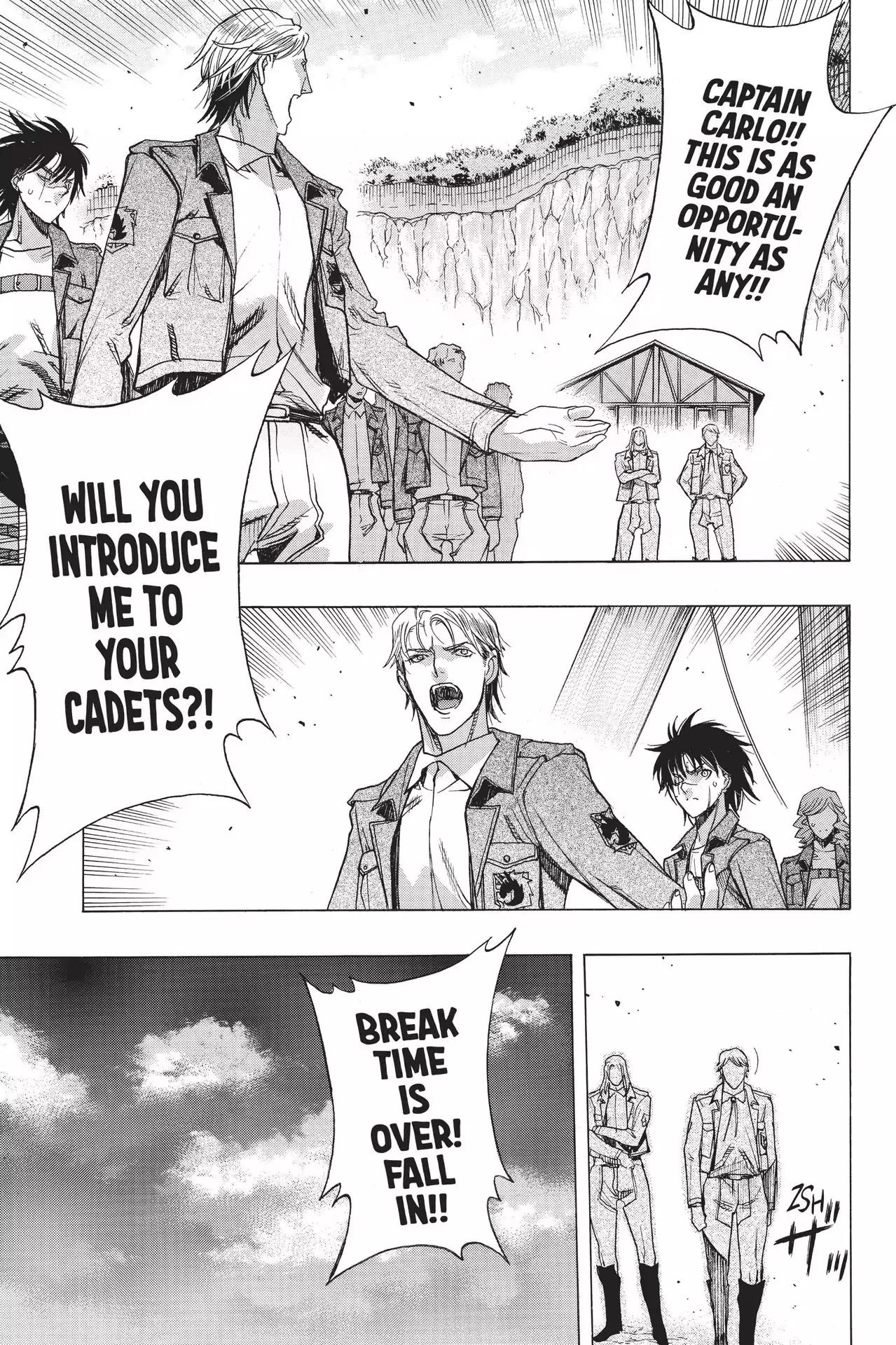 Shingeki no Kyojin - Before the Fall Chapter 47 page 35 - Chapter 47: Harbinger of Upheaval