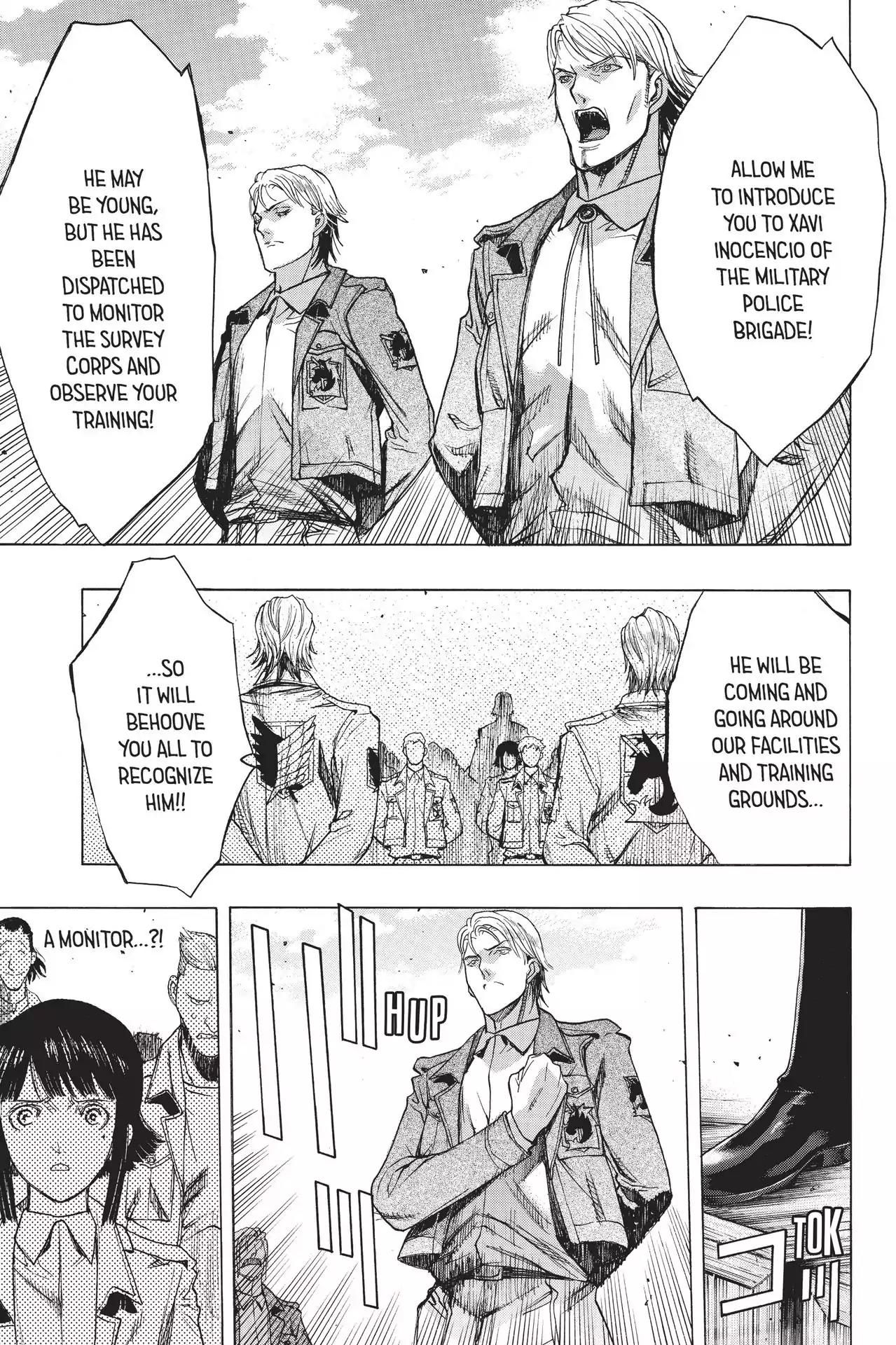 Shingeki no Kyojin - Before the Fall Chapter 47 page 37 - Chapter 47: Harbinger of Upheaval