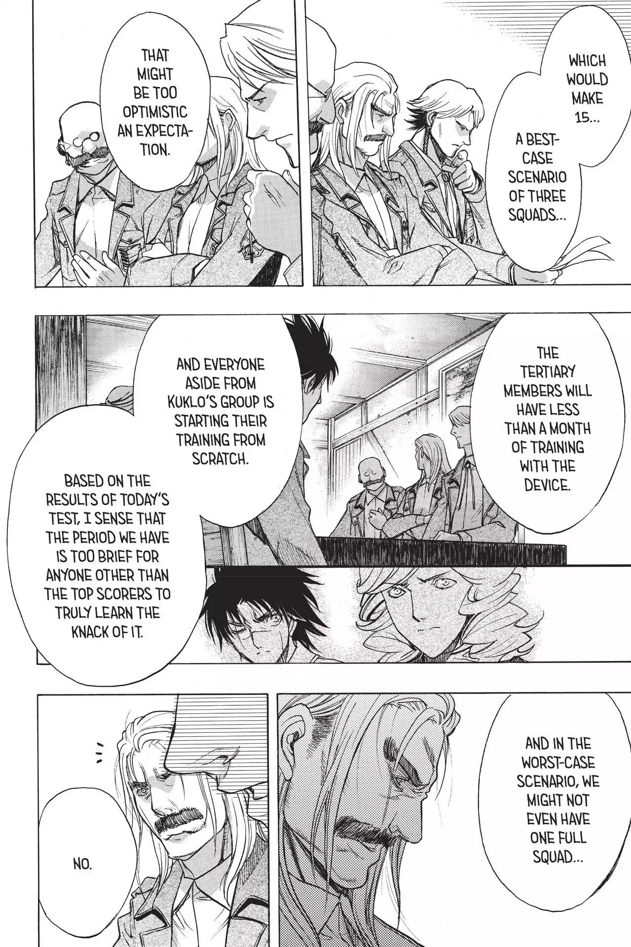 Shingeki no Kyojin - Before the Fall Chapter 47 page 42 - Chapter 47: Harbinger of Upheaval