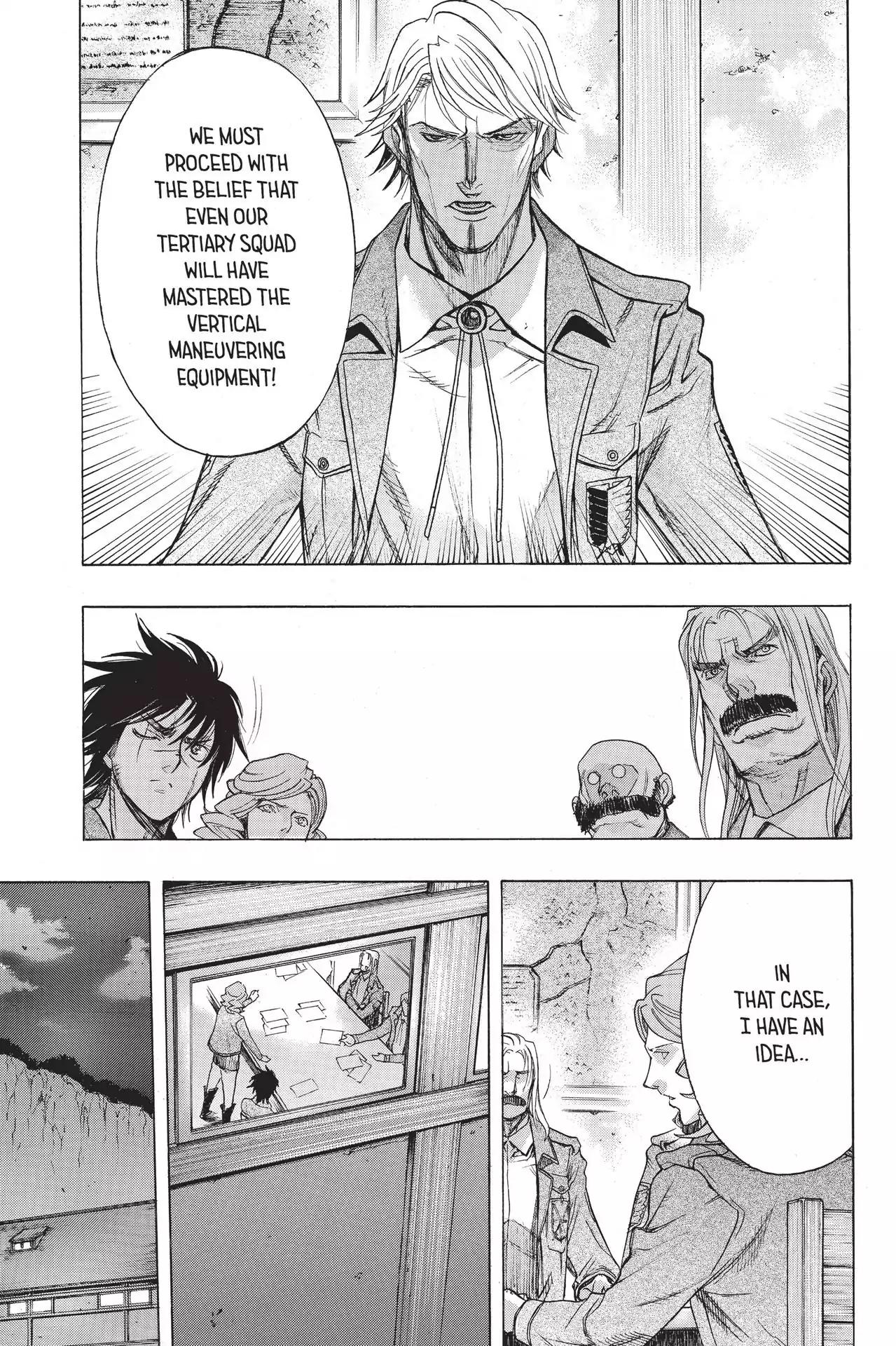 Shingeki no Kyojin - Before the Fall Chapter 47 page 43 - Chapter 47: Harbinger of Upheaval