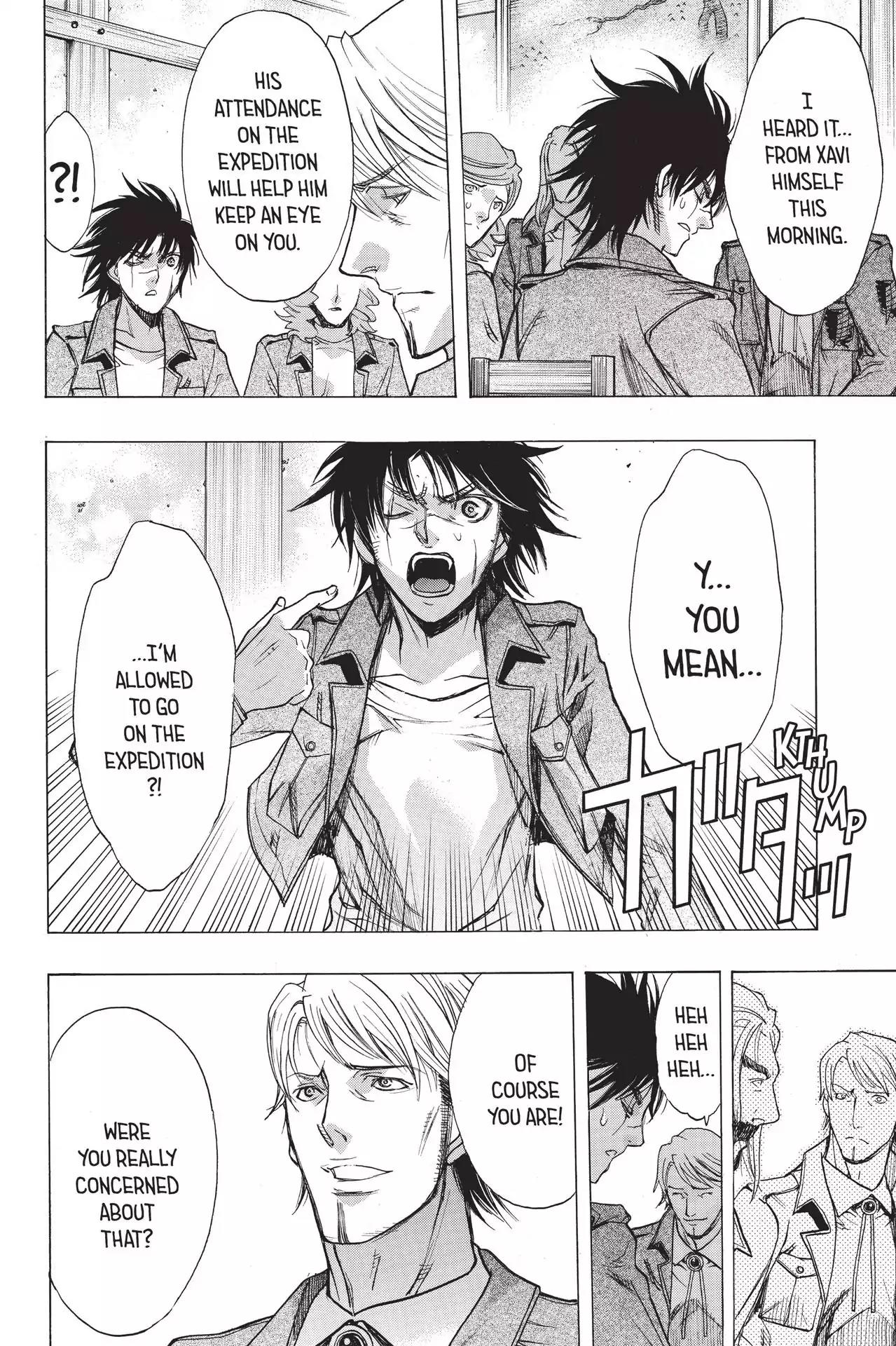 Shingeki no Kyojin - Before the Fall Chapter 47 page 46 - Chapter 47: Harbinger of Upheaval