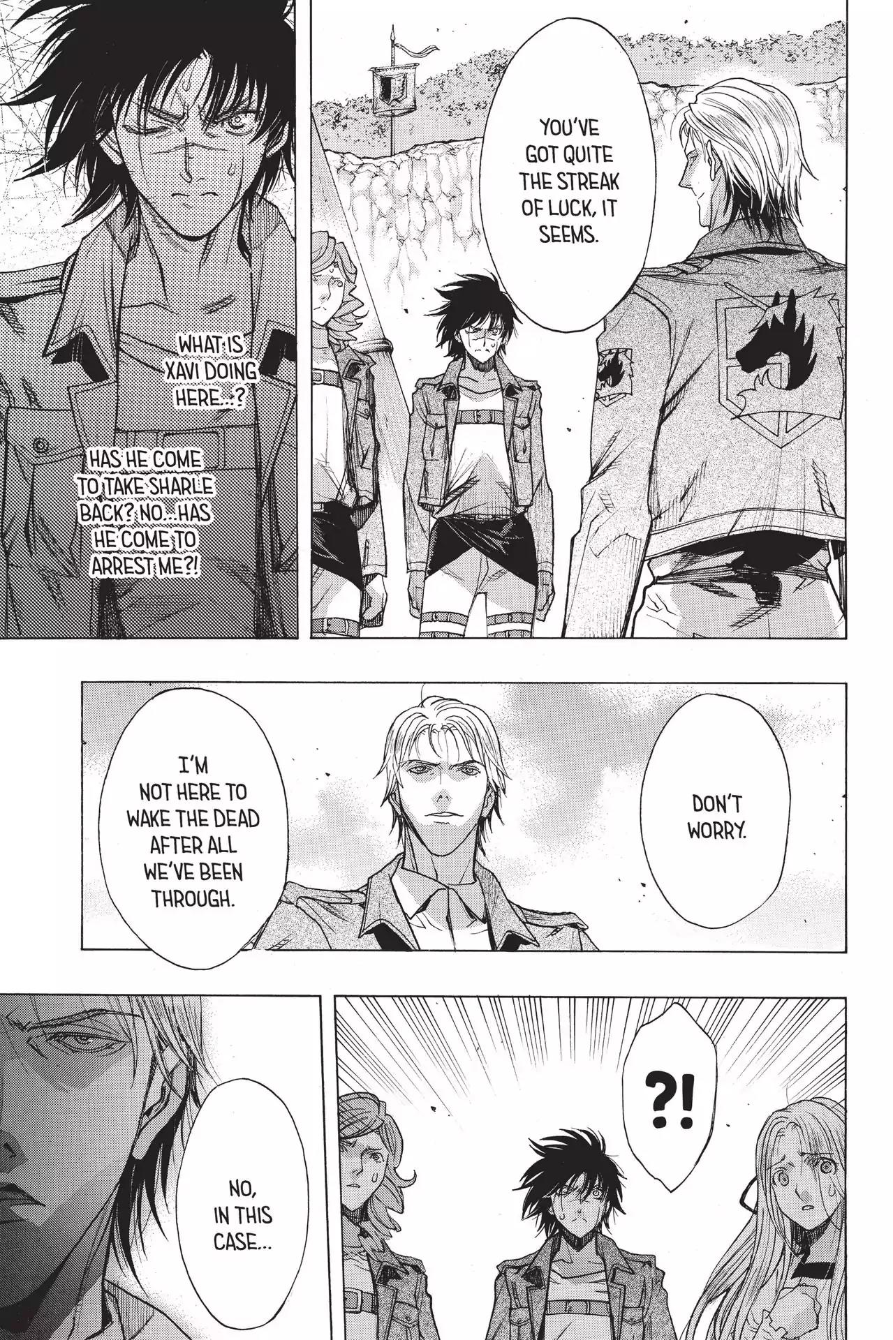 Shingeki no Kyojin - Before the Fall Chapter 47 page 5 - Chapter 47: Harbinger of Upheaval