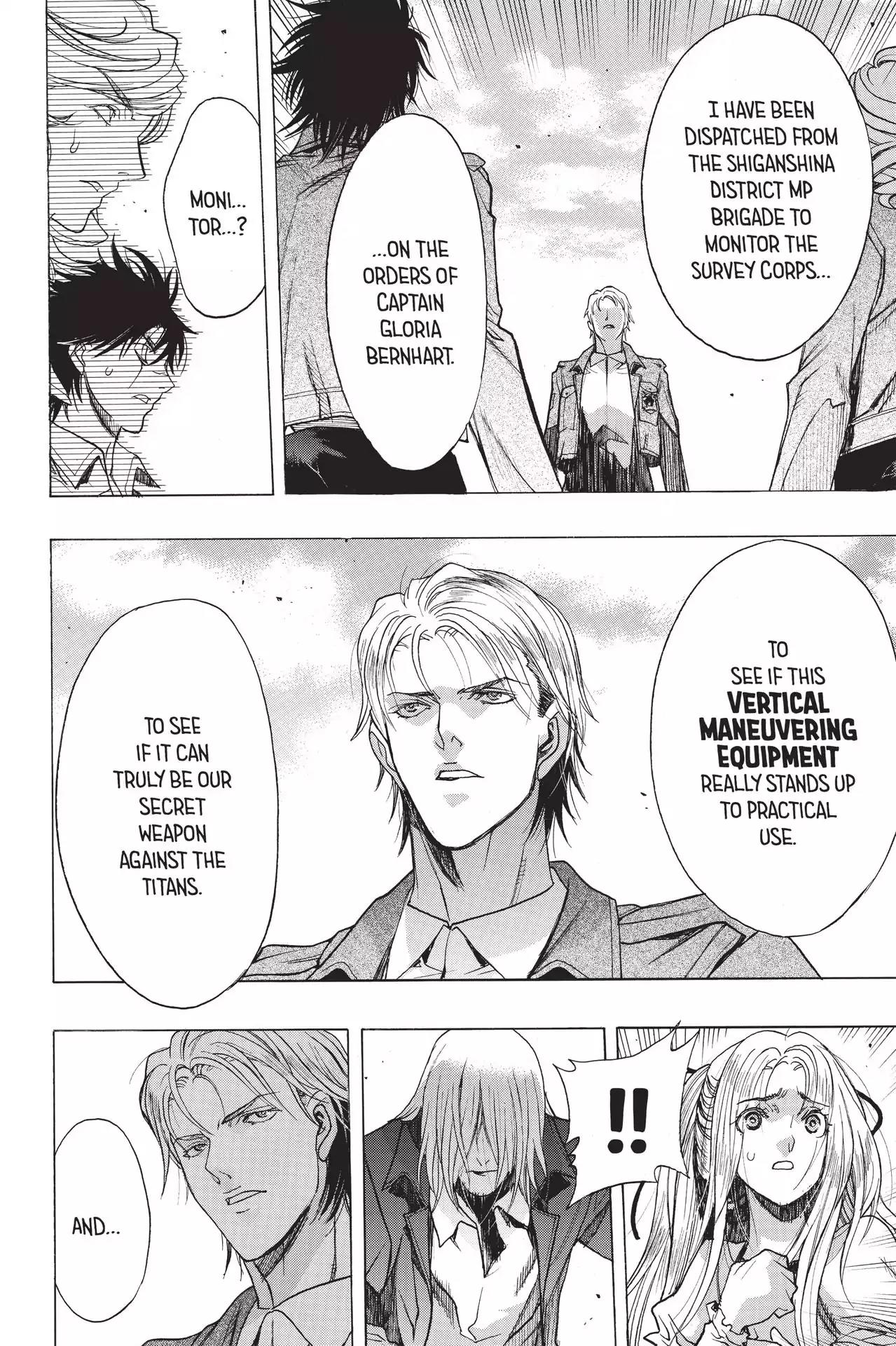 Shingeki no Kyojin - Before the Fall Chapter 47 page 6 - Chapter 47: Harbinger of Upheaval
