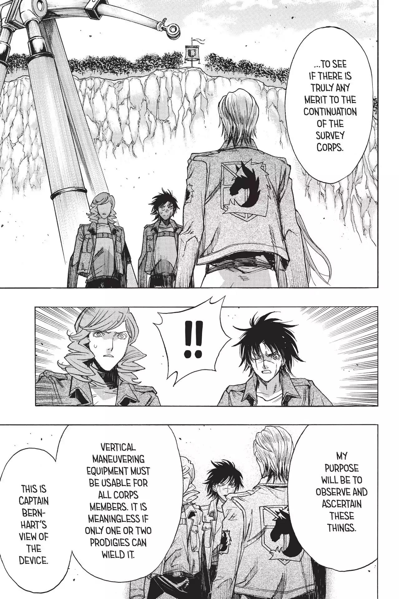 Shingeki no Kyojin - Before the Fall Chapter 47 page 7 - Chapter 47: Harbinger of Upheaval