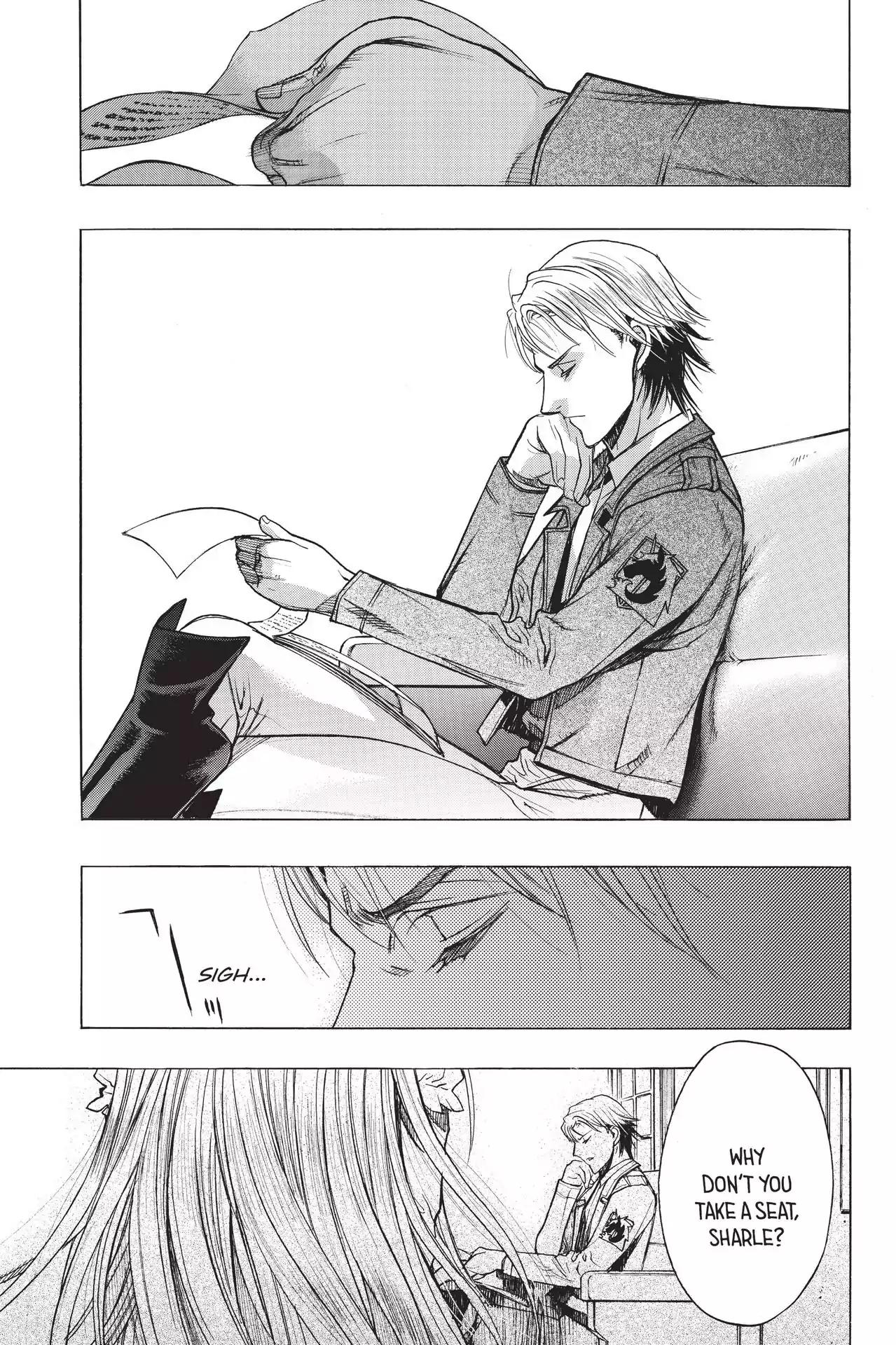 Shingeki no Kyojin - Before the Fall Chapter 48 page 1 - Chapter 48: The Reason I Fight