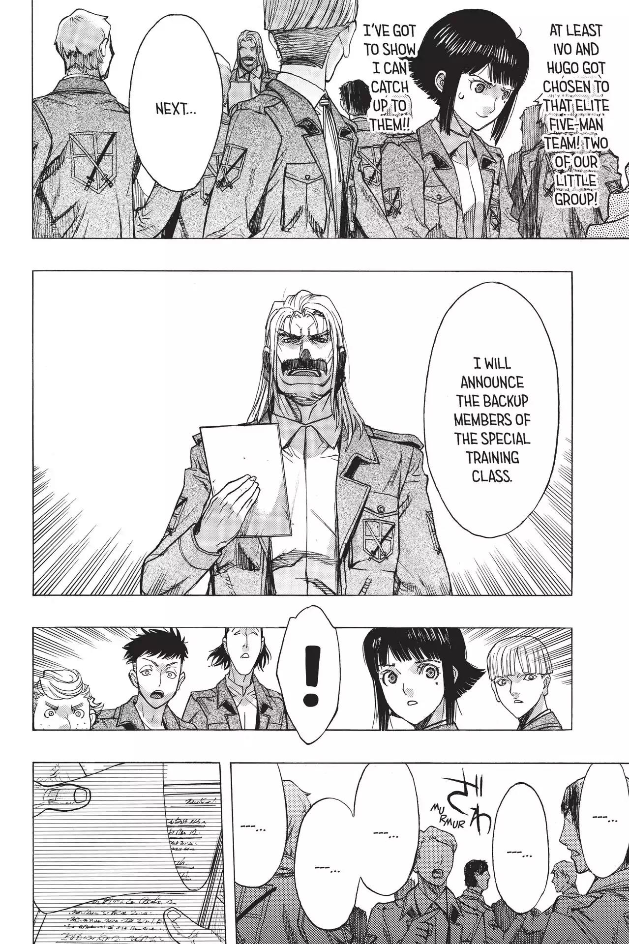 Shingeki no Kyojin - Before the Fall Chapter 48 page 14 - Chapter 48: The Reason I Fight
