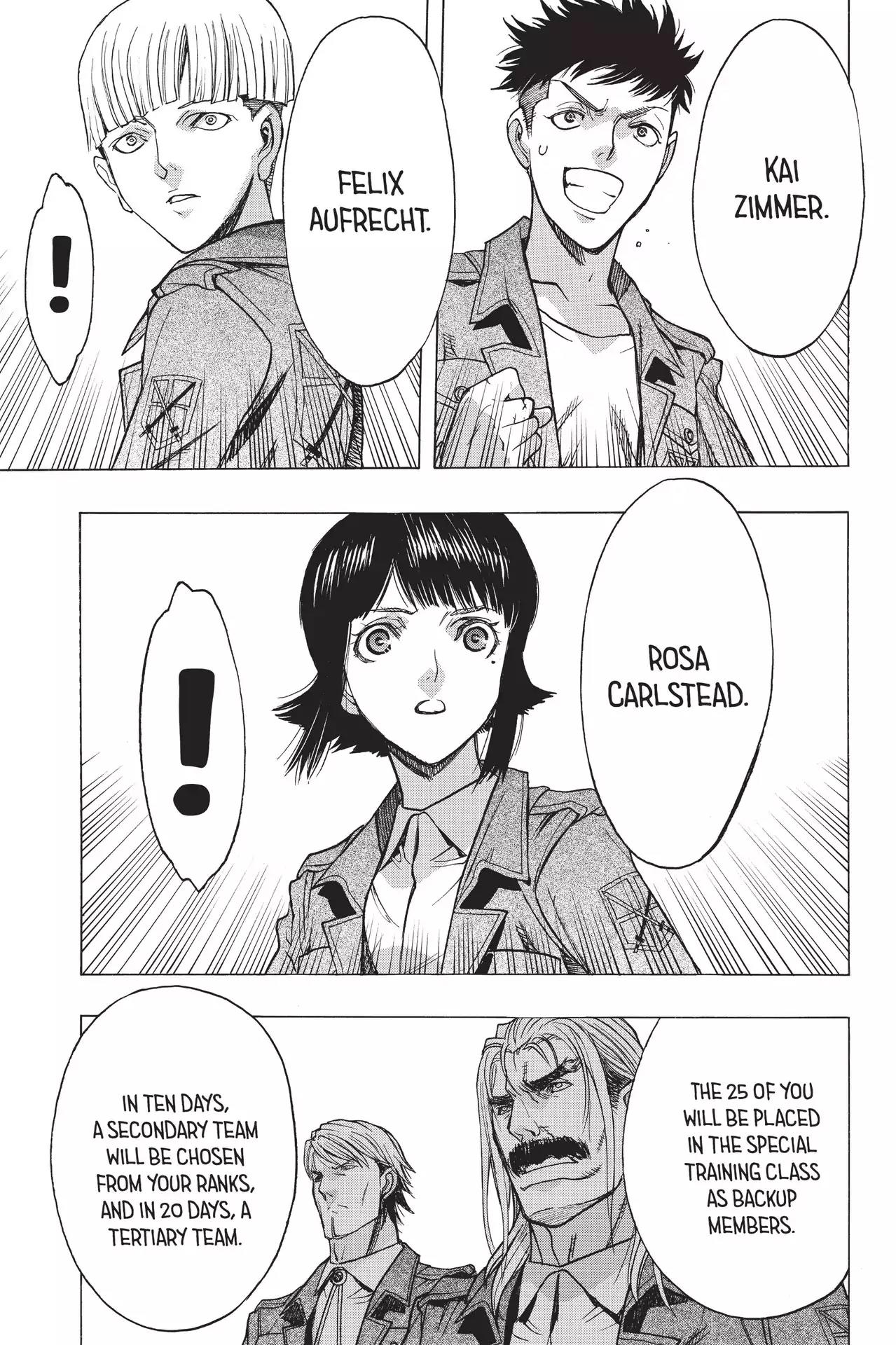 Shingeki no Kyojin - Before the Fall Chapter 48 page 15 - Chapter 48: The Reason I Fight