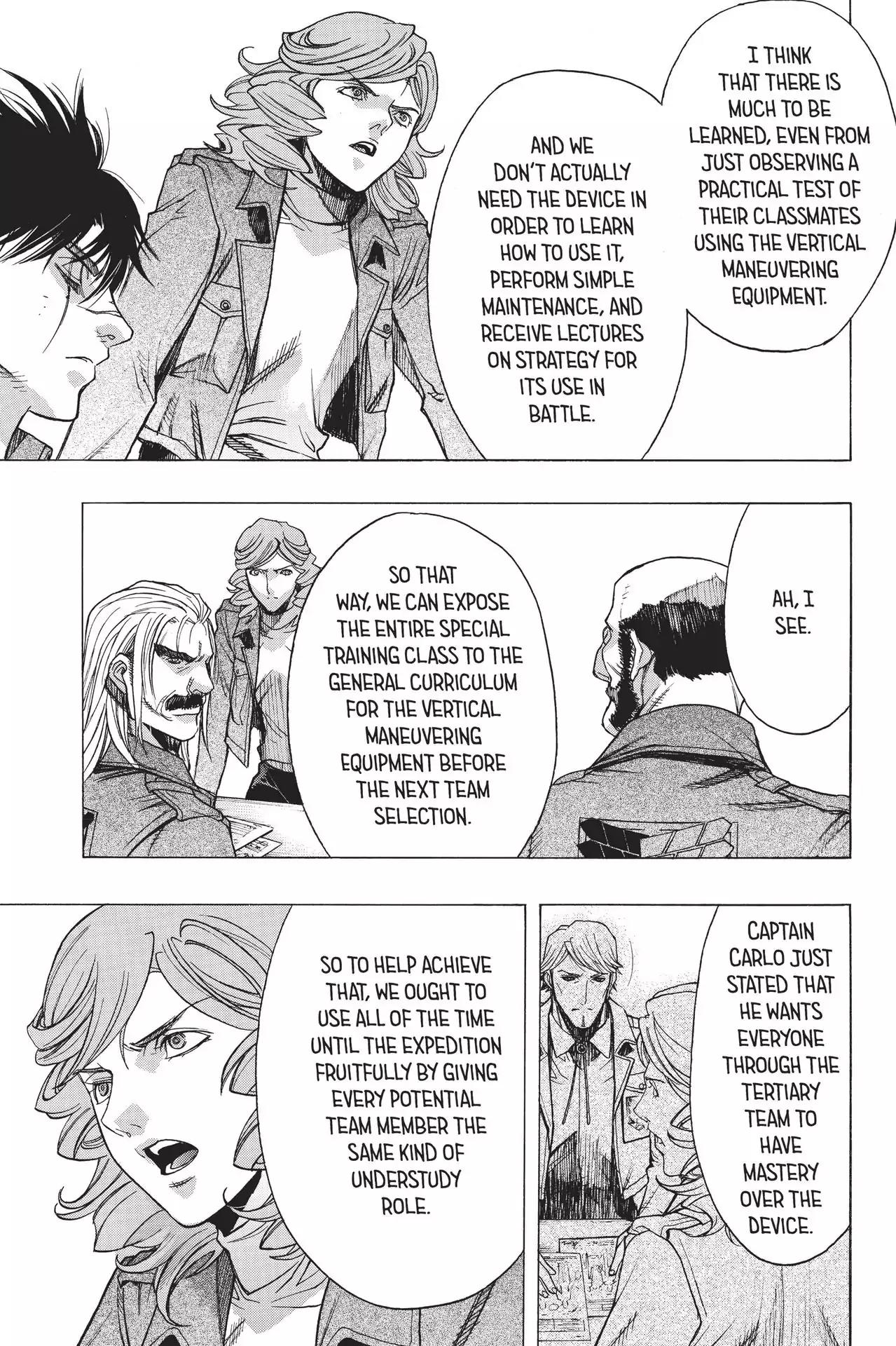 Shingeki no Kyojin - Before the Fall Chapter 48 page 21 - Chapter 48: The Reason I Fight