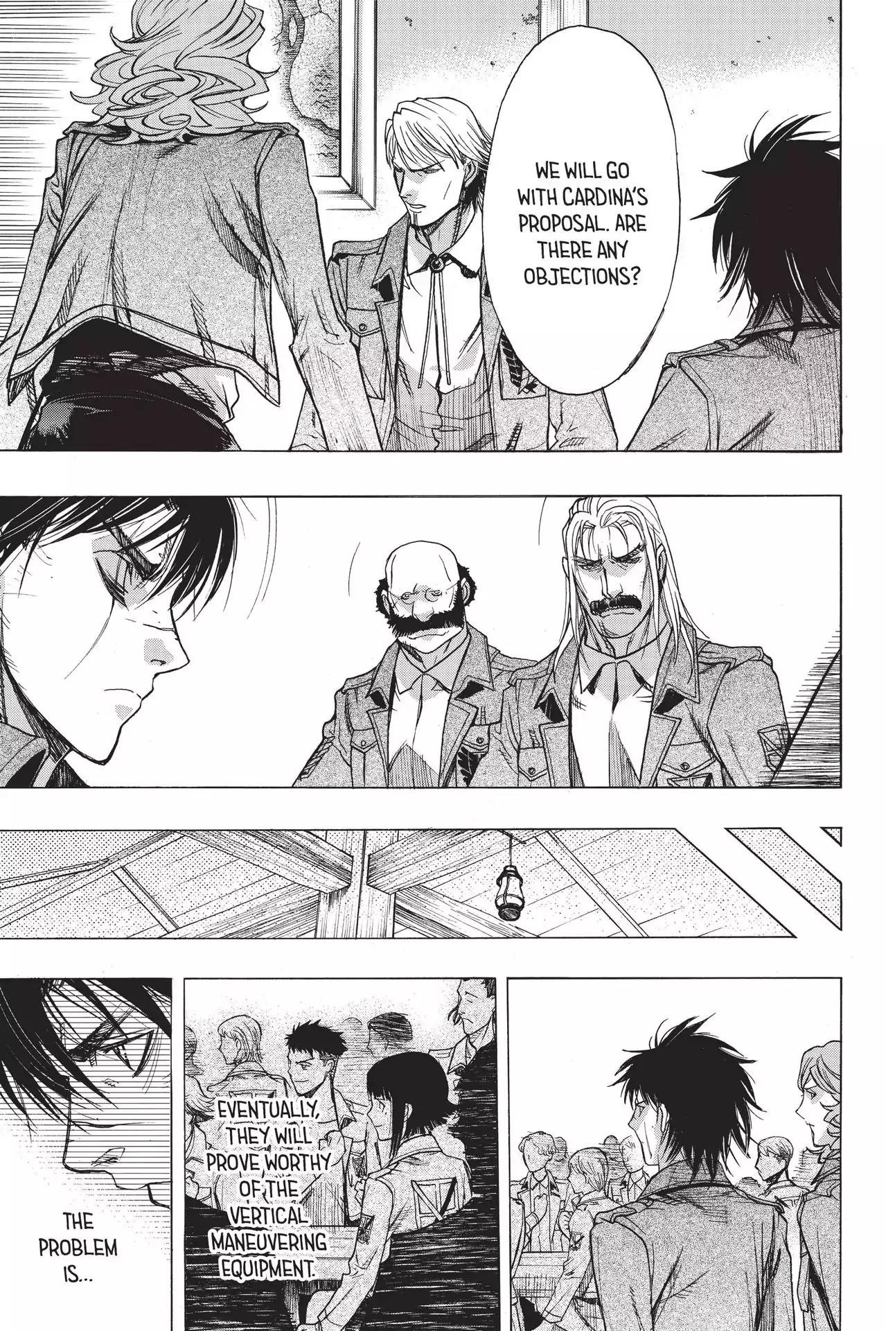 Shingeki no Kyojin - Before the Fall Chapter 48 page 23 - Chapter 48: The Reason I Fight