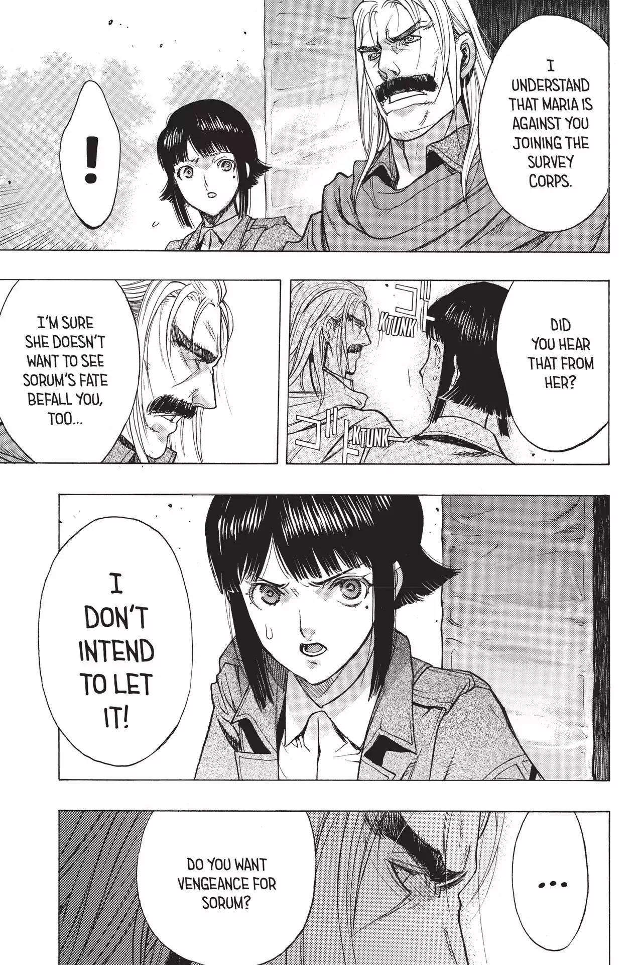 Shingeki no Kyojin - Before the Fall Chapter 48 page 35 - Chapter 48: The Reason I Fight