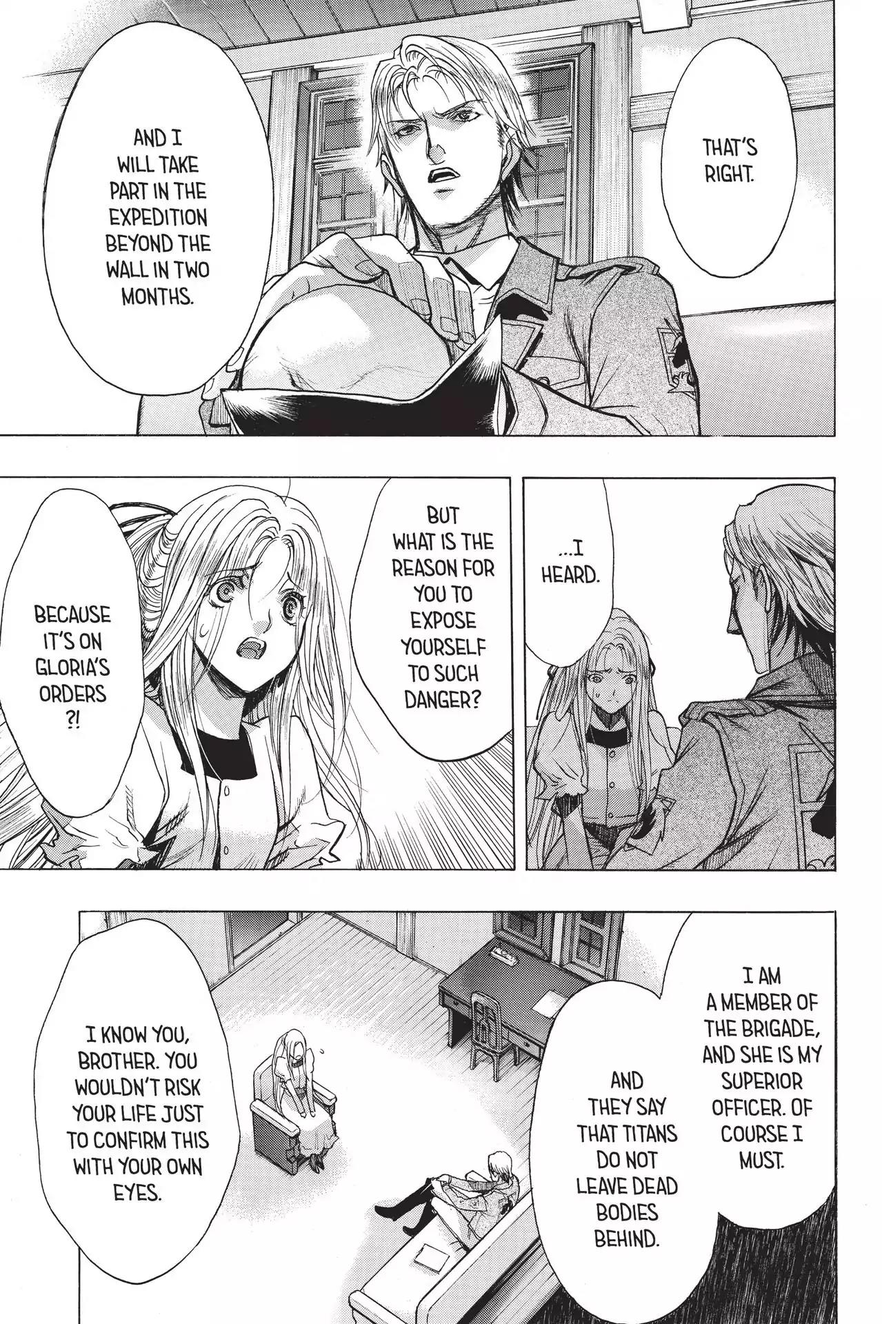 Shingeki no Kyojin - Before the Fall Chapter 48 page 7 - Chapter 48: The Reason I Fight