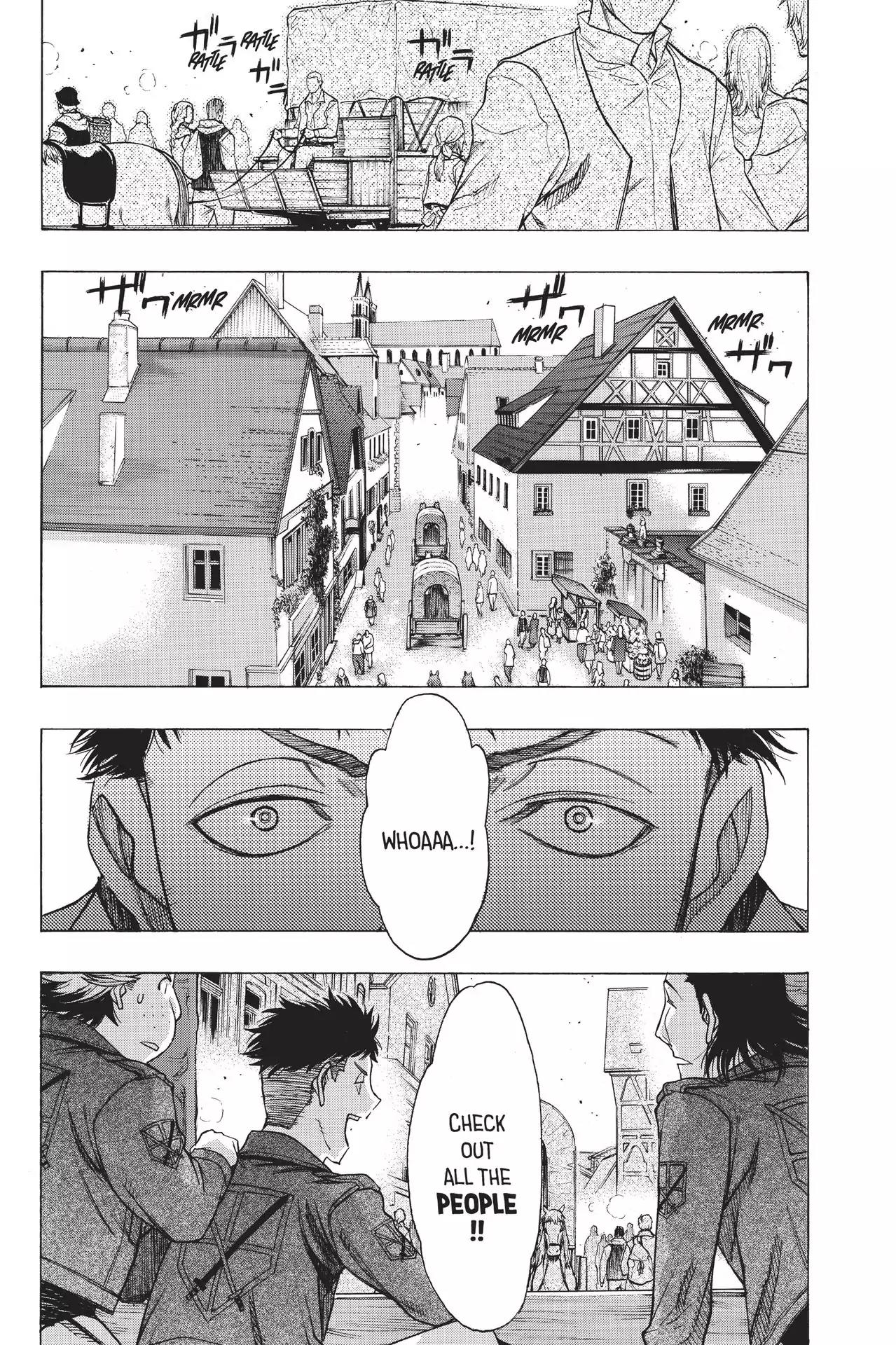 Shingeki no Kyojin - Before the Fall Chapter 49 page 11 - Chapter 49: Beyond the Boundary