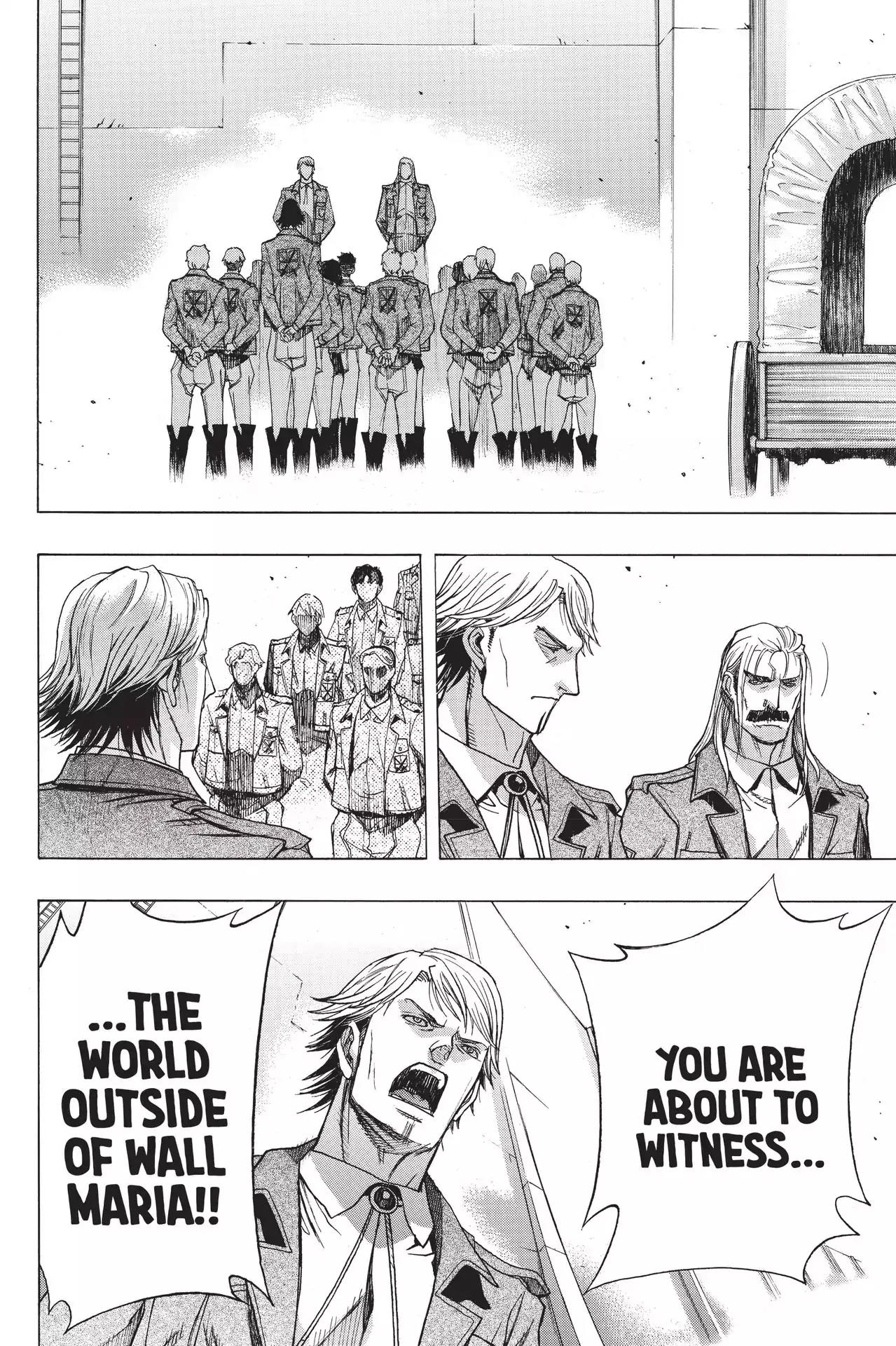 Shingeki no Kyojin - Before the Fall Chapter 49 page 17 - Chapter 49: Beyond the Boundary