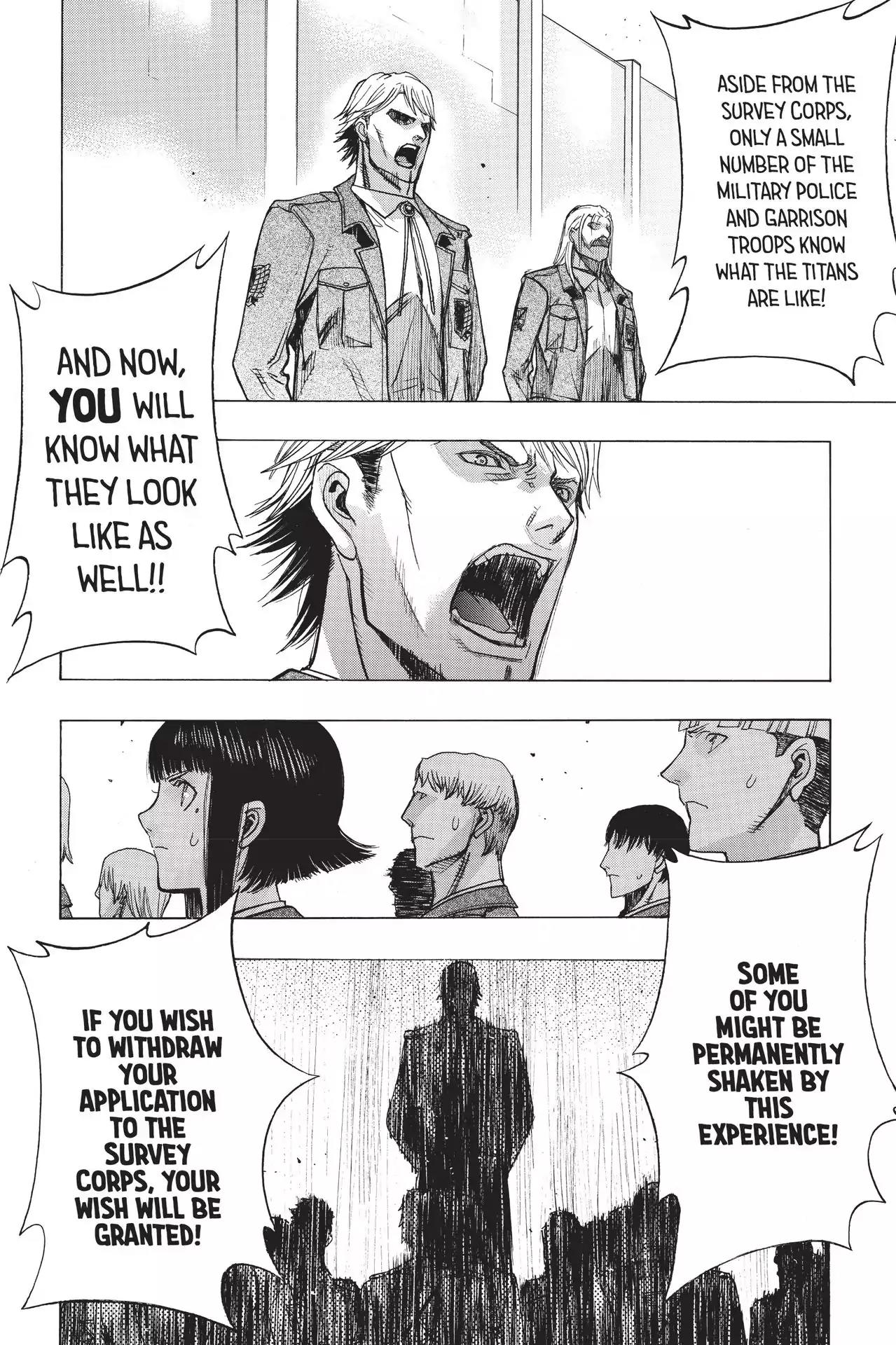 Shingeki no Kyojin - Before the Fall Chapter 49 page 19 - Chapter 49: Beyond the Boundary