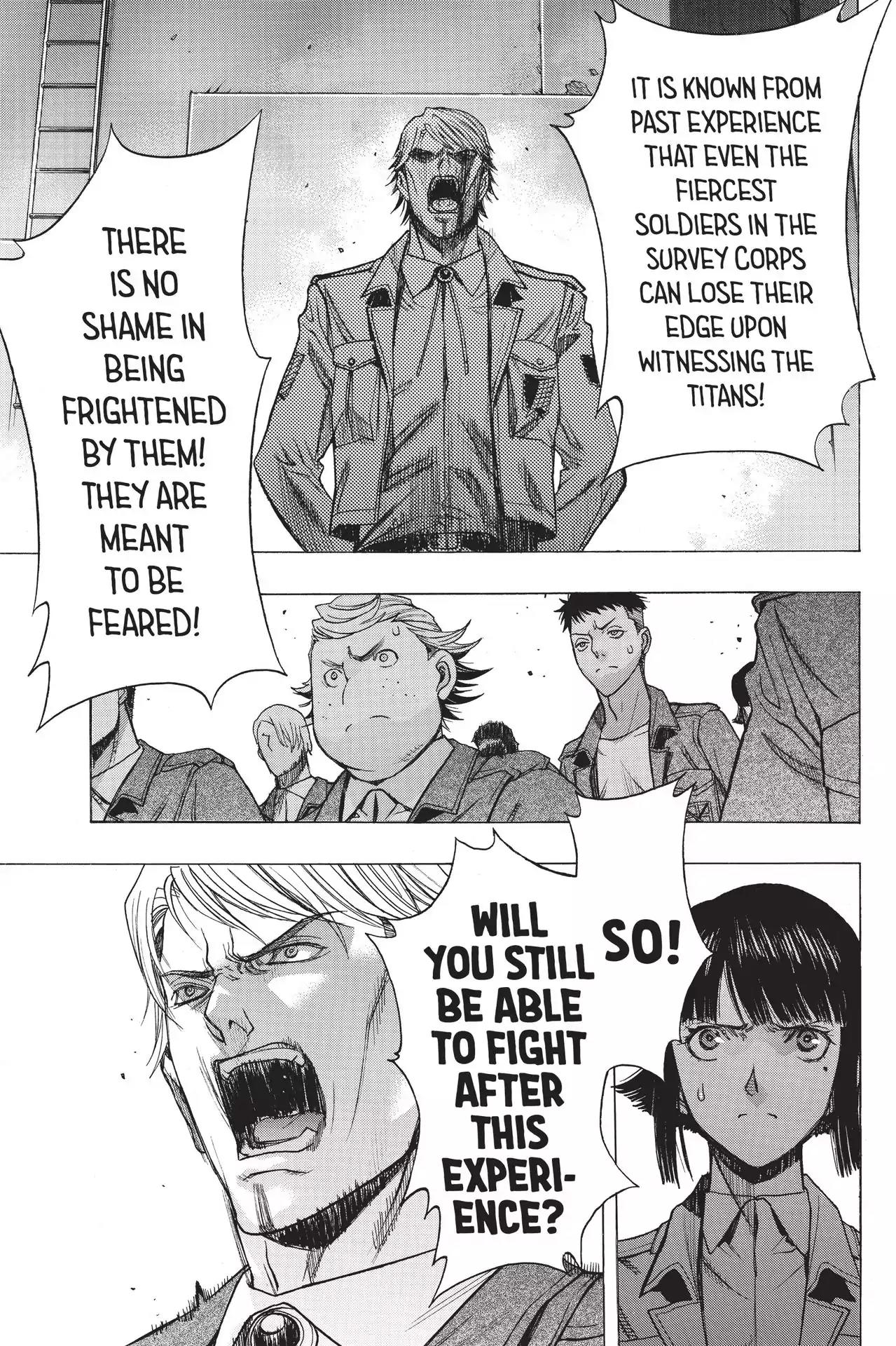 Shingeki no Kyojin - Before the Fall Chapter 49 page 20 - Chapter 49: Beyond the Boundary