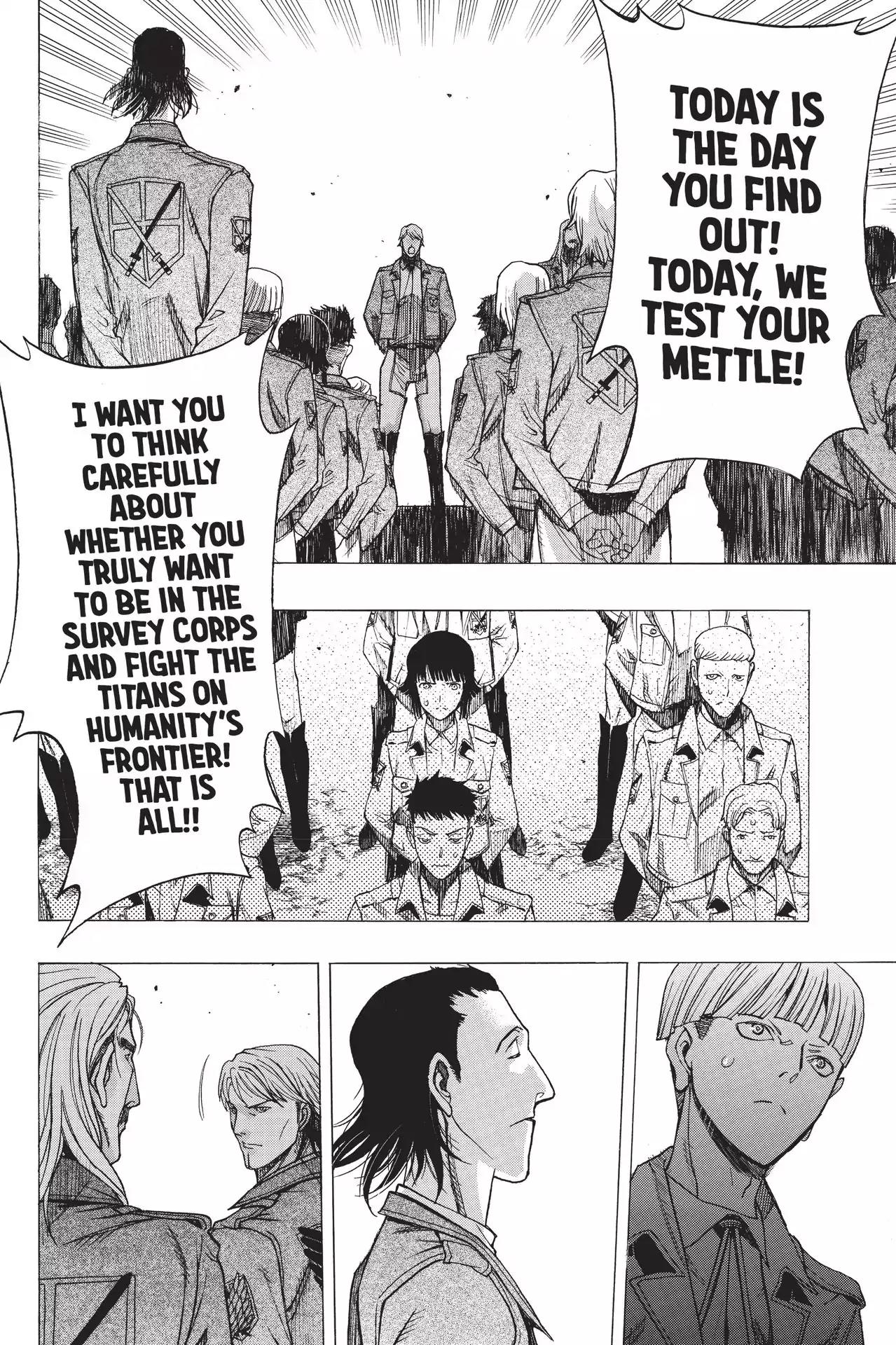 Shingeki no Kyojin - Before the Fall Chapter 49 page 21 - Chapter 49: Beyond the Boundary