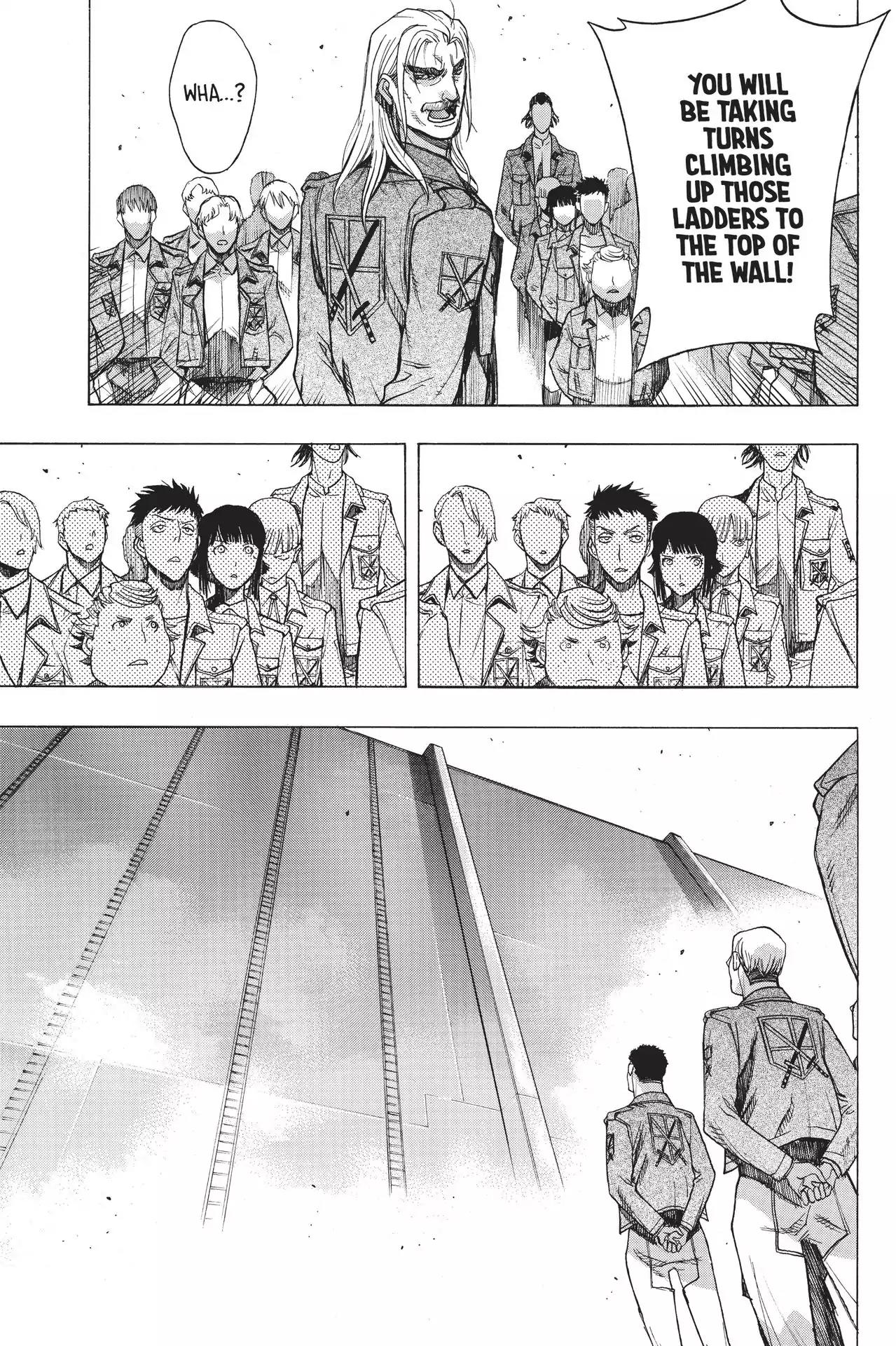 Shingeki no Kyojin - Before the Fall Chapter 49 page 22 - Chapter 49: Beyond the Boundary