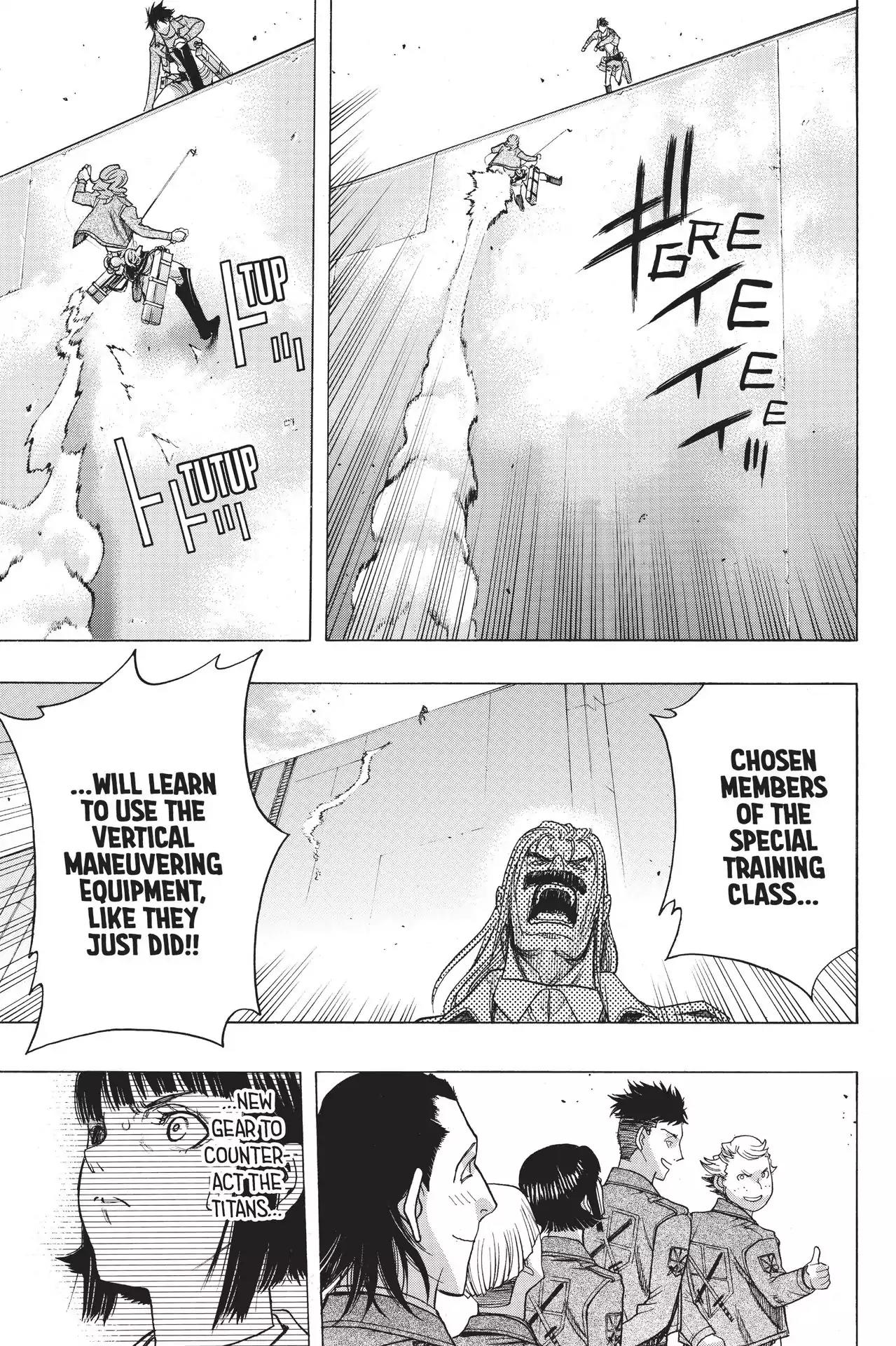 Shingeki no Kyojin - Before the Fall Chapter 49 page 29 - Chapter 49: Beyond the Boundary