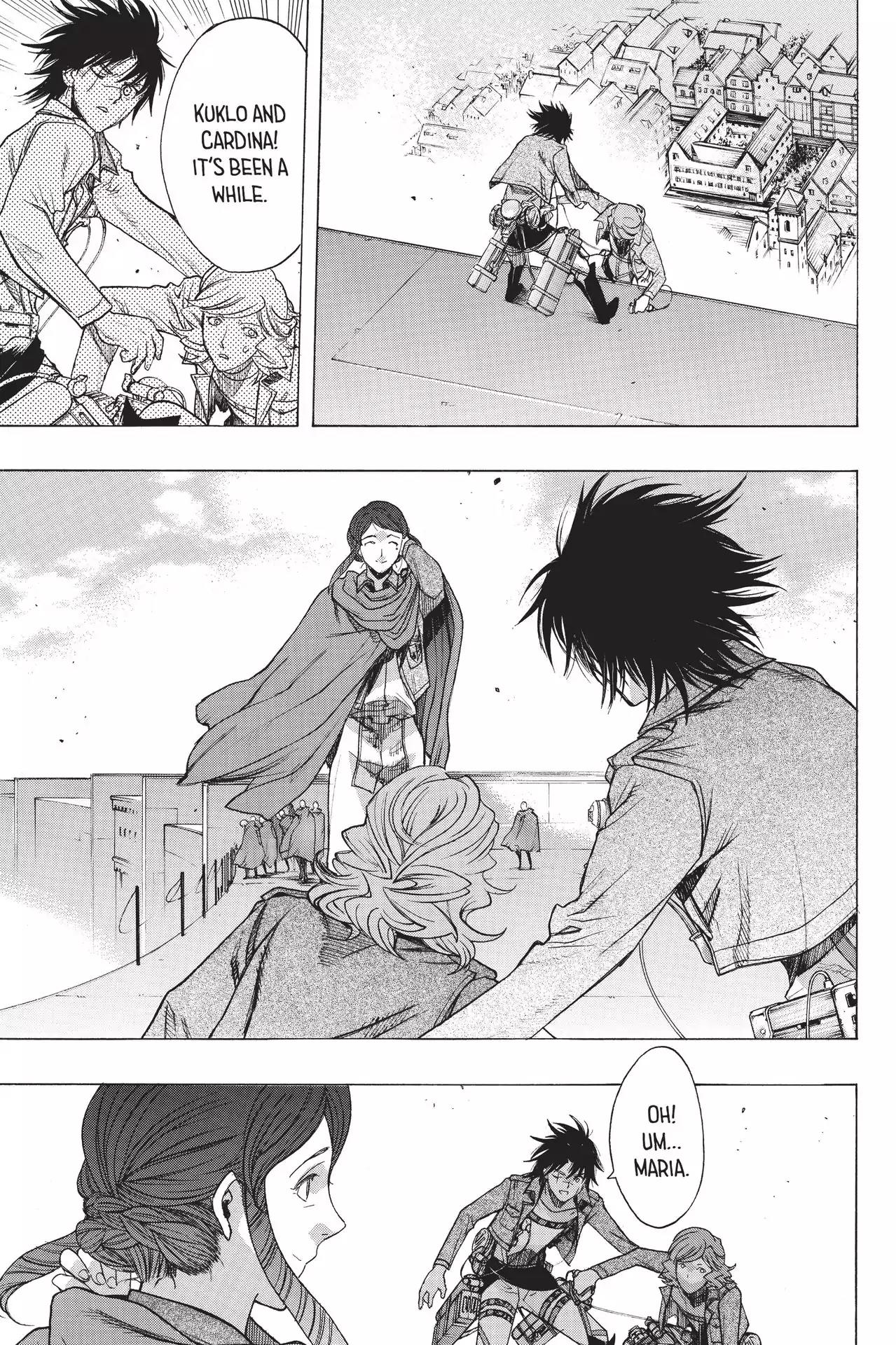 Shingeki no Kyojin - Before the Fall Chapter 49 page 31 - Chapter 49: Beyond the Boundary