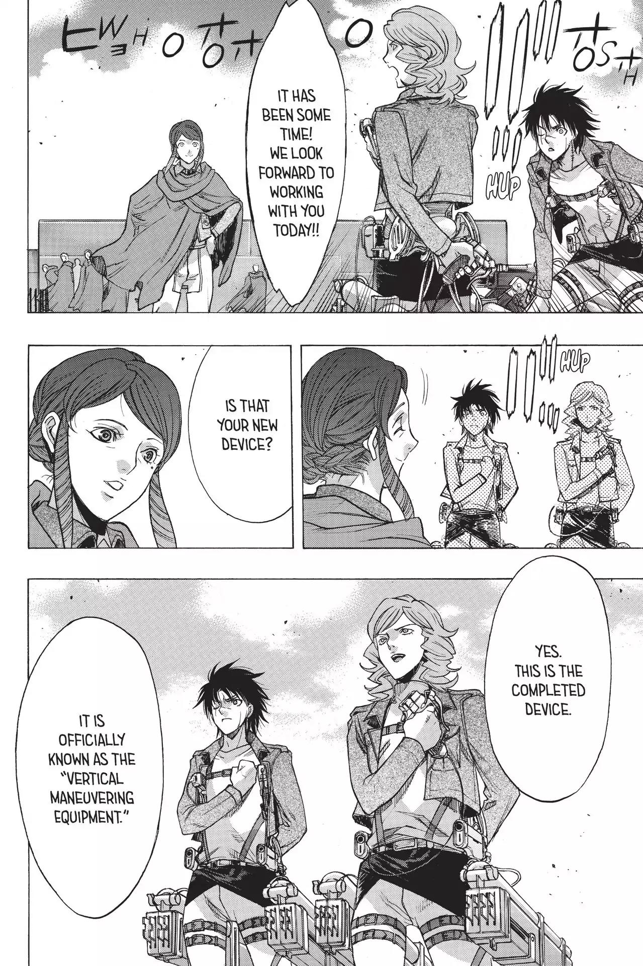 Shingeki no Kyojin - Before the Fall Chapter 49 page 32 - Chapter 49: Beyond the Boundary