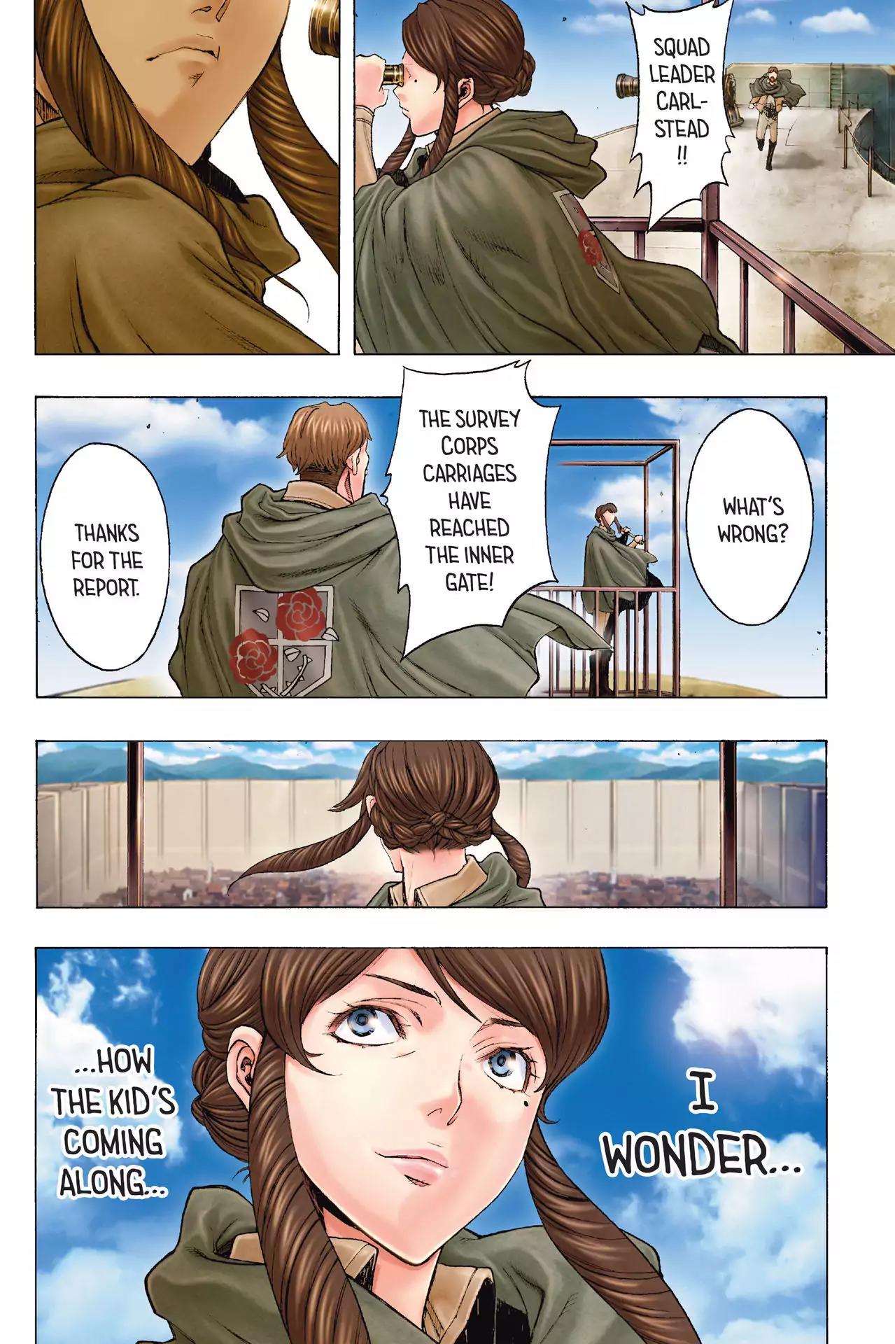 Shingeki no Kyojin - Before the Fall Chapter 49 page 4 - Chapter 49: Beyond the Boundary