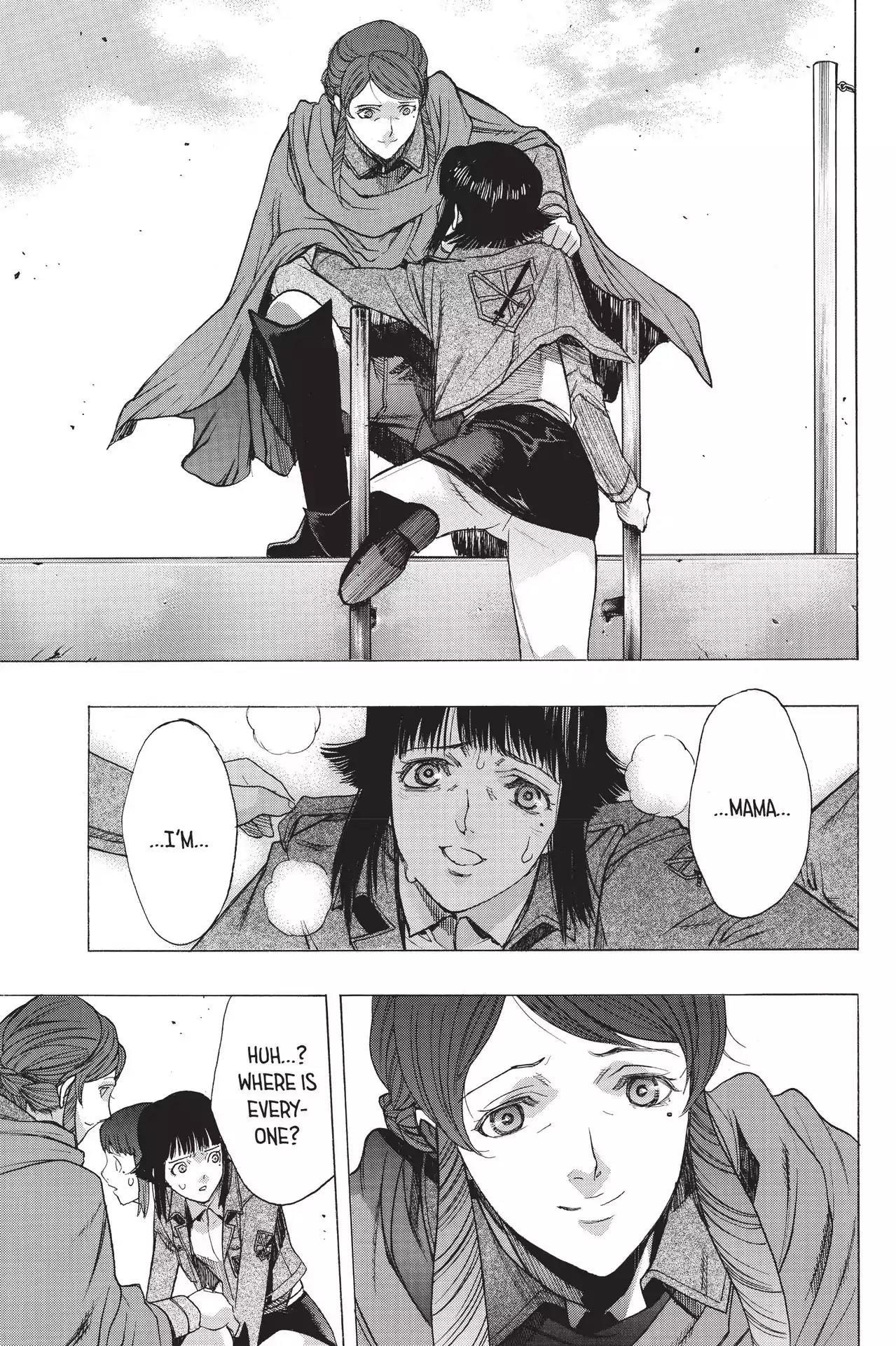 Shingeki no Kyojin - Before the Fall Chapter 49 page 41 - Chapter 49: Beyond the Boundary