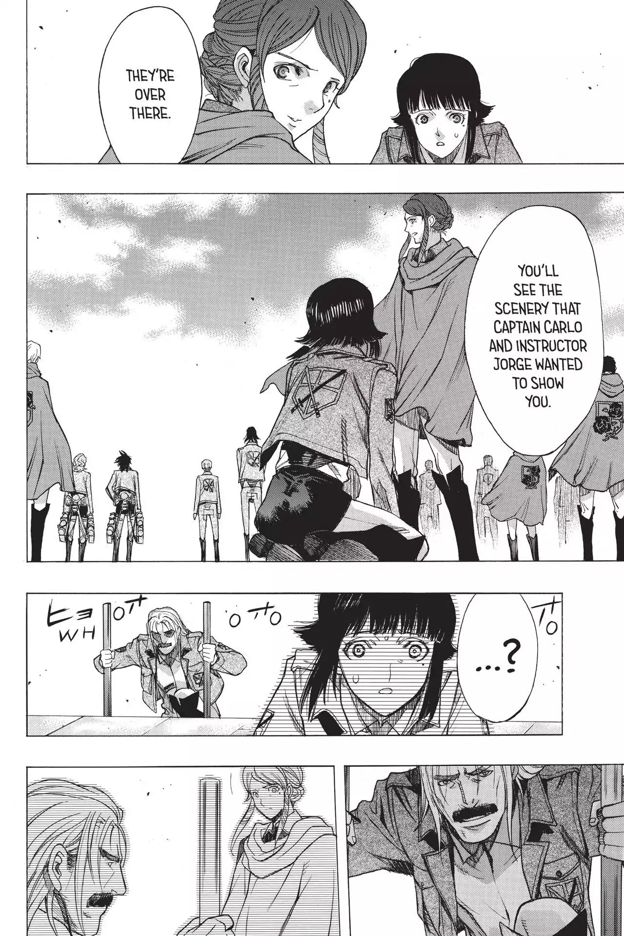 Shingeki no Kyojin - Before the Fall Chapter 49 page 42 - Chapter 49: Beyond the Boundary