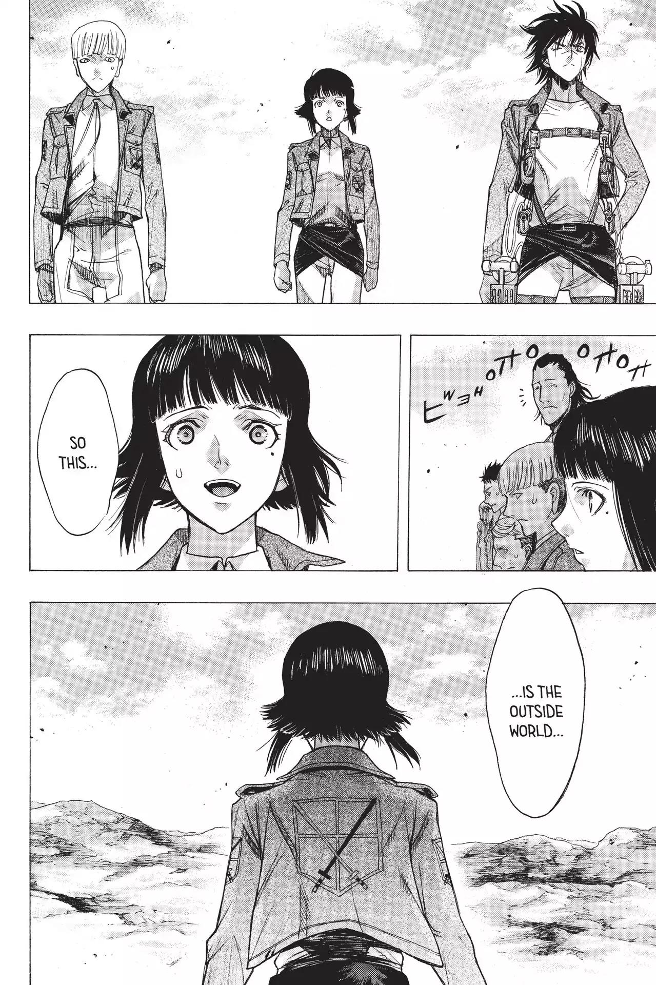 Shingeki no Kyojin - Before the Fall Chapter 49 page 45 - Chapter 49: Beyond the Boundary
