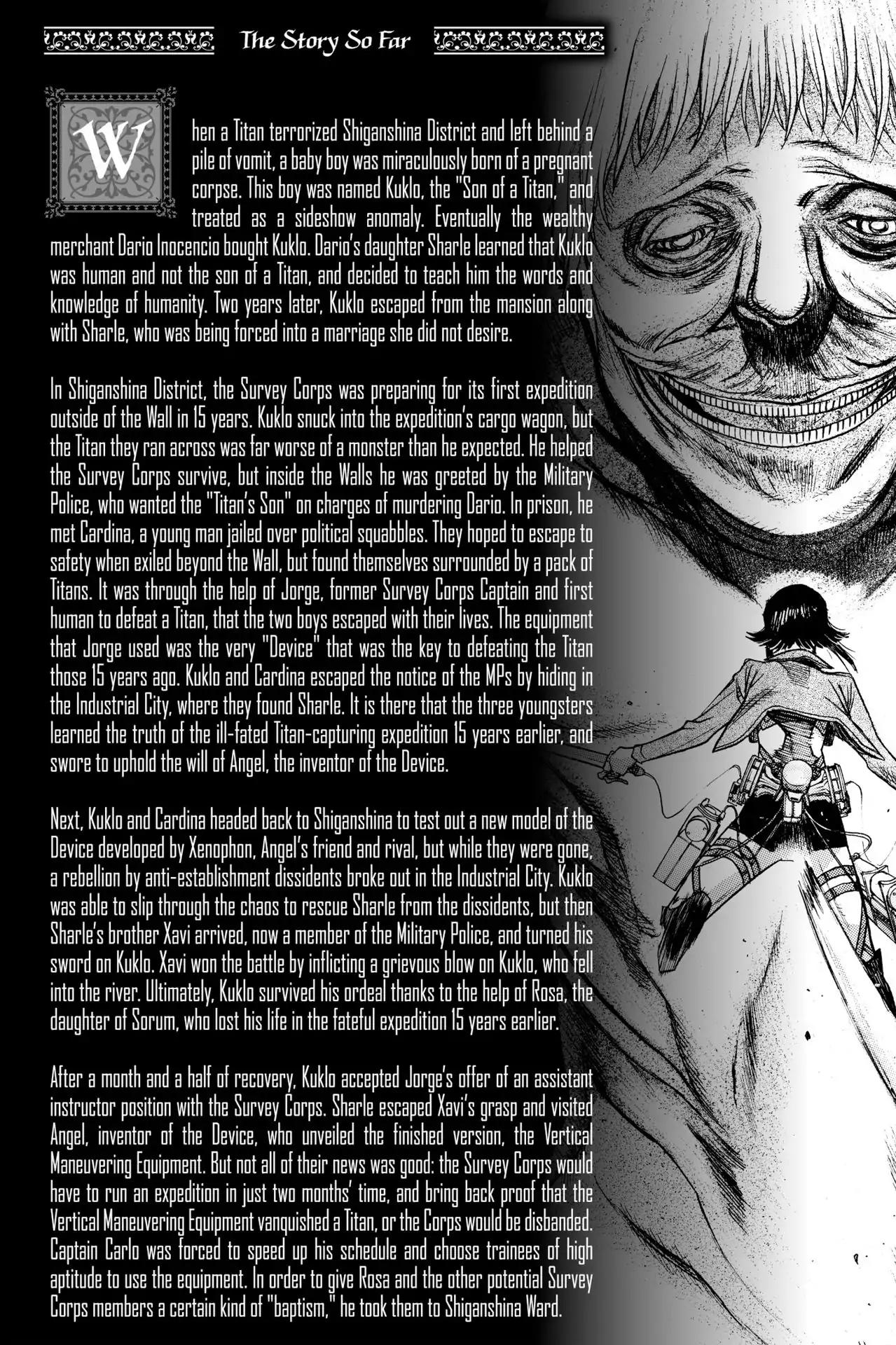 Shingeki no Kyojin - Before the Fall Chapter 49 page 6 - Chapter 49: Beyond the Boundary