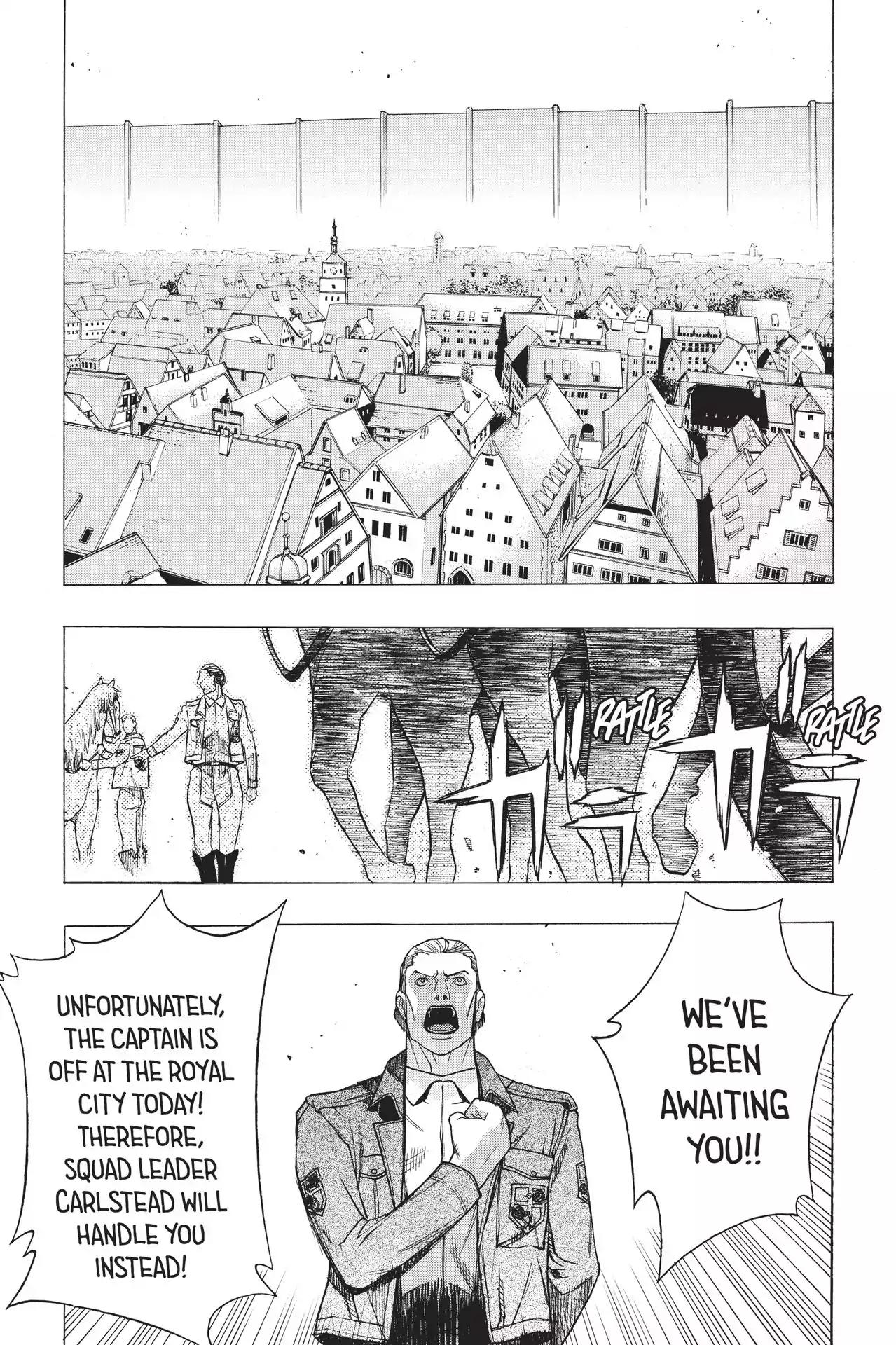 Shingeki no Kyojin - Before the Fall Chapter 49 page 7 - Chapter 49: Beyond the Boundary
