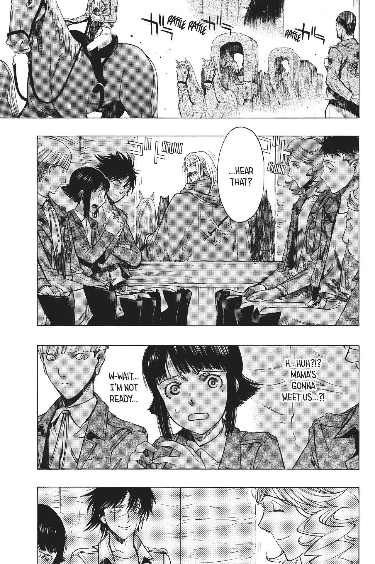 Shingeki no Kyojin - Before the Fall Chapter 49 page 9 - Chapter 49: Beyond the Boundary