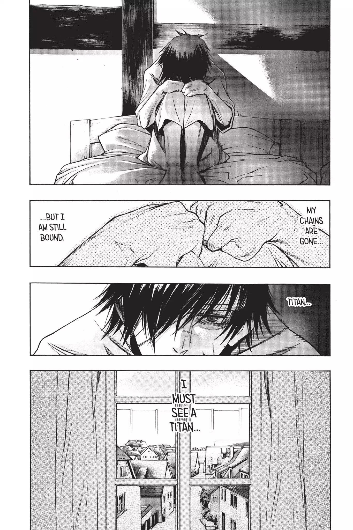 Shingeki no Kyojin - Before the Fall Chapter 5 page 12 - Chapter 5: Predawn Departure