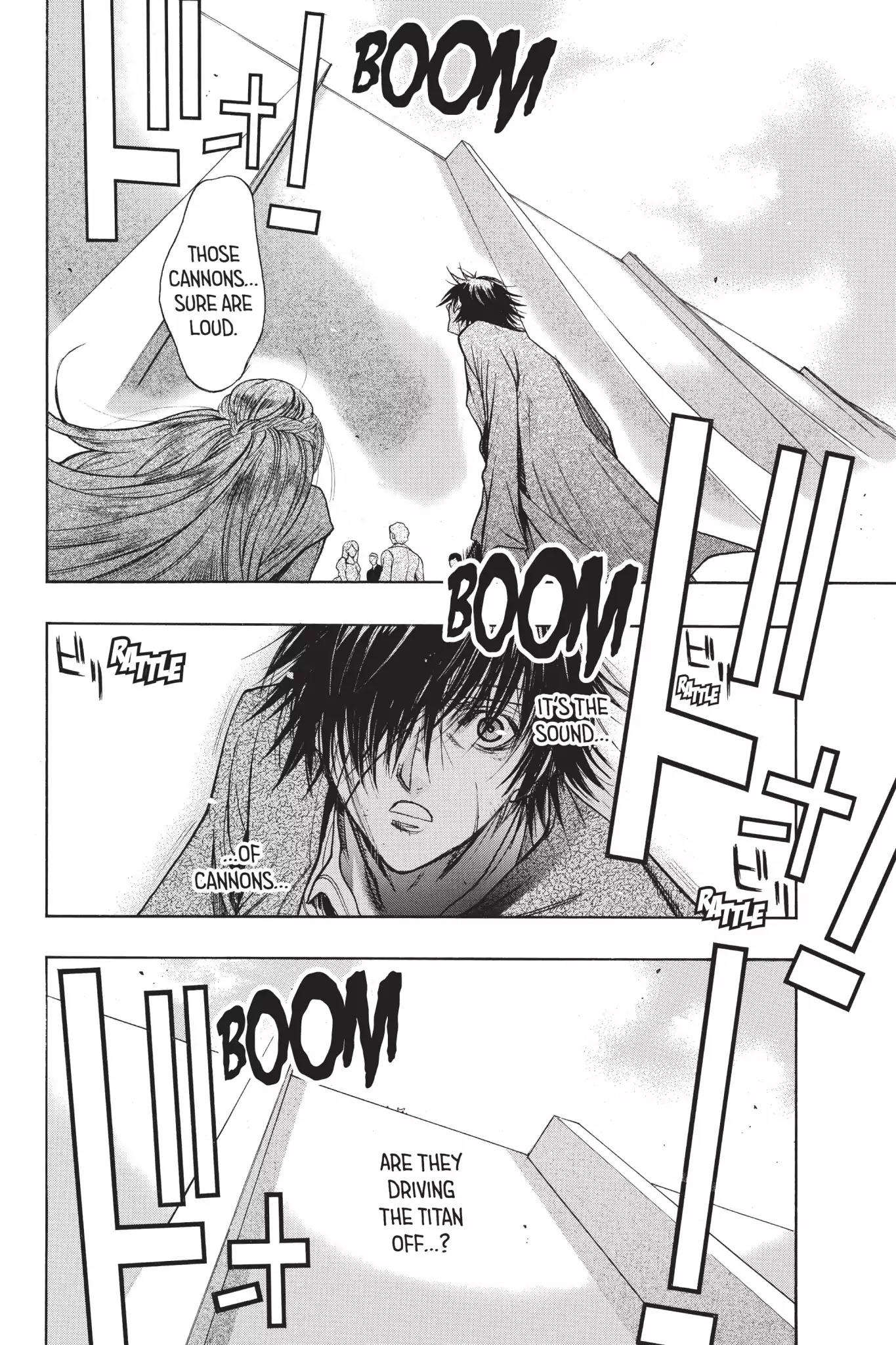 Shingeki no Kyojin - Before the Fall Chapter 5 page 32 - Chapter 5: Predawn Departure