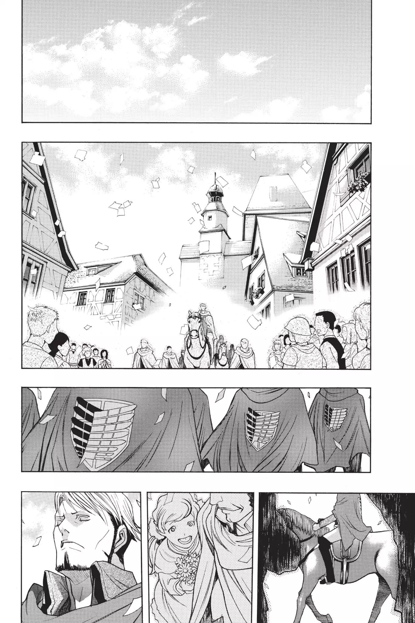 Shingeki no Kyojin - Before the Fall Chapter 5 page 34 - Chapter 5: Predawn Departure