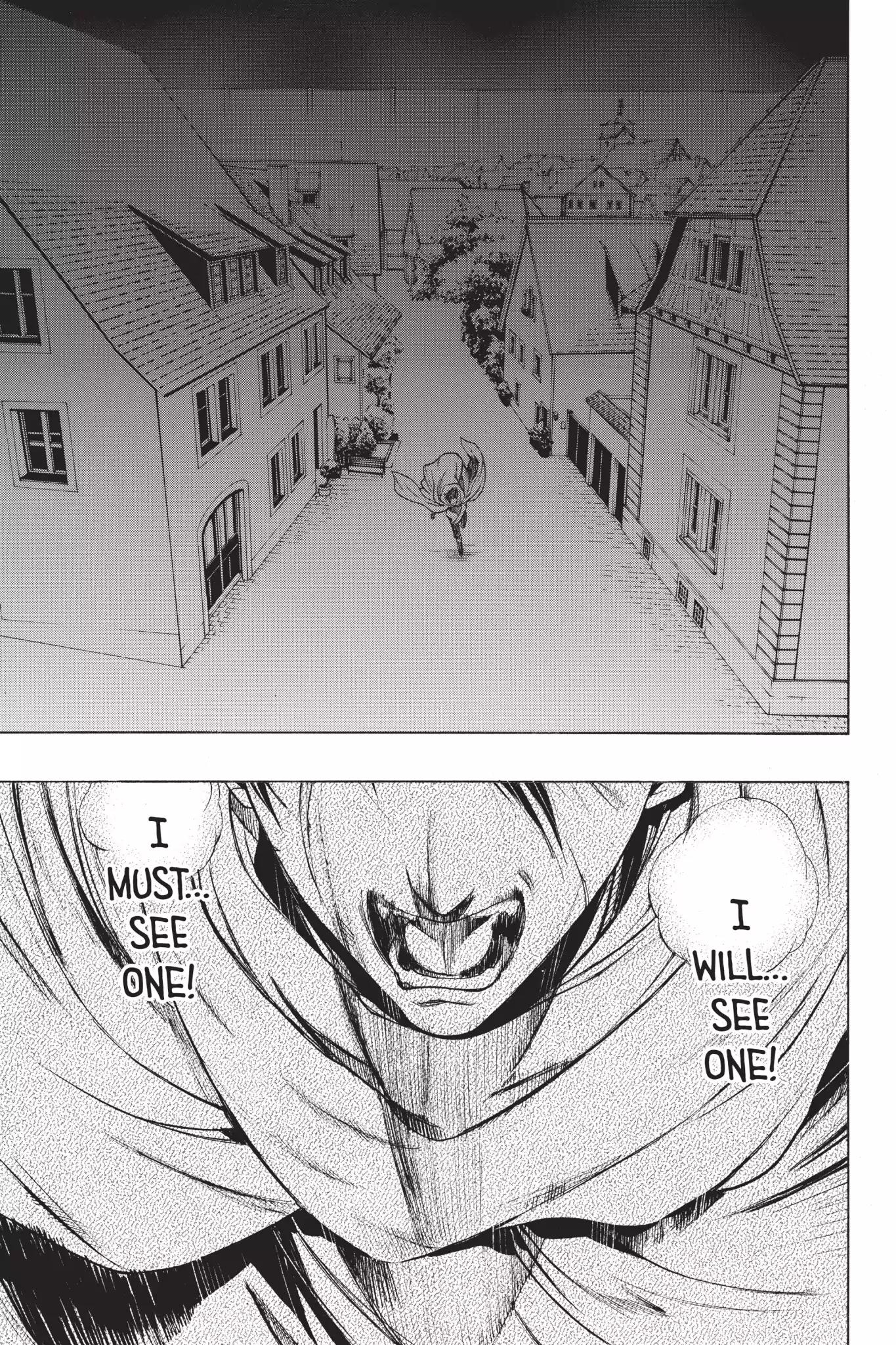 Shingeki no Kyojin - Before the Fall Chapter 5 page 45 - Chapter 5: Predawn Departure