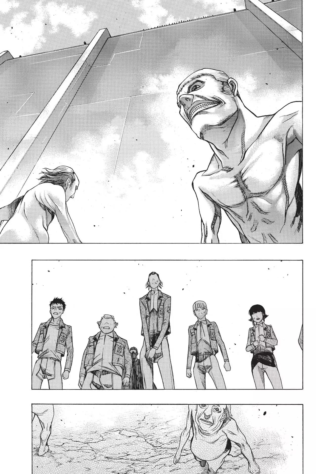 Shingeki no Kyojin - Before the Fall Chapter 50 page 1 - Chapter 50: Labyrinth of the Demon's Womb